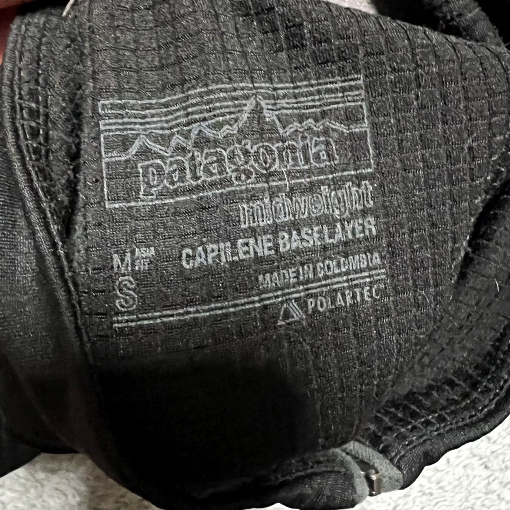 Patagonia Patagonia Shirt Mens Small Capilene Midweight Baselayer Quarter Zip Gorpcore Black S Mens Size US S / EU 44-46 / 1 - 7 Thumbnail
