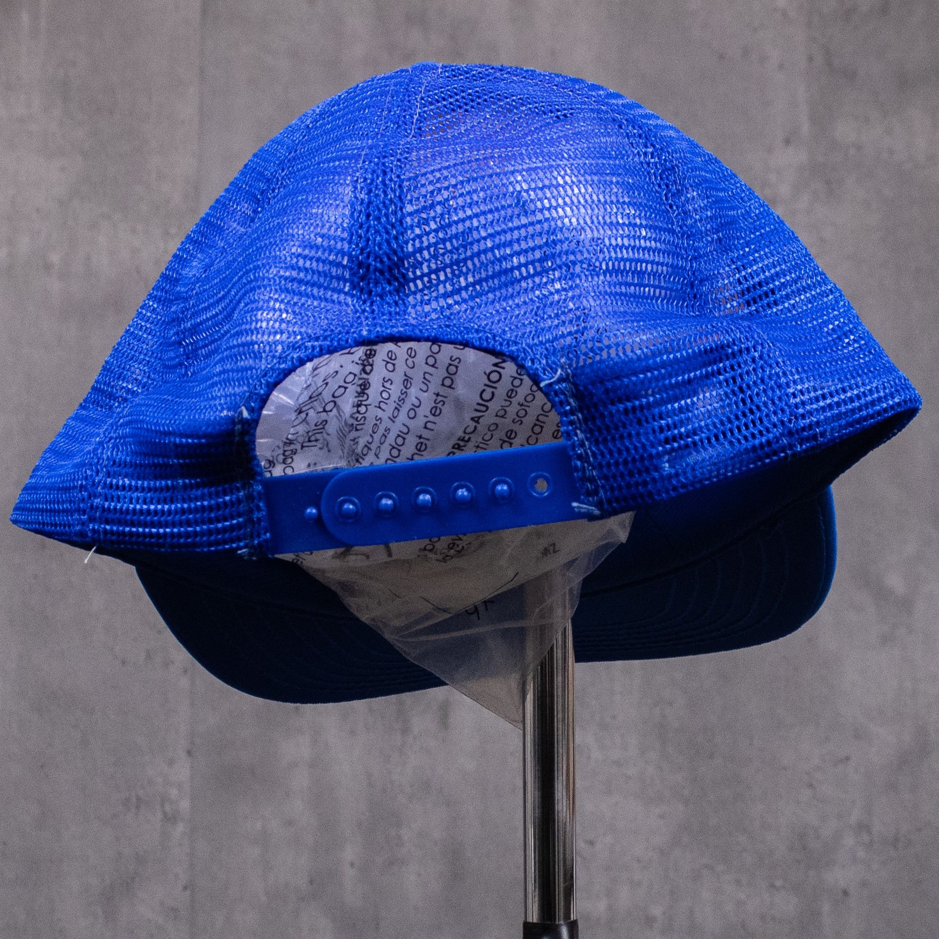 Vintage Vintage 1990s Palm Tree Comedy Humor Meme Blue Trucker Hat Size ONE SIZE - 2 Thumbnail