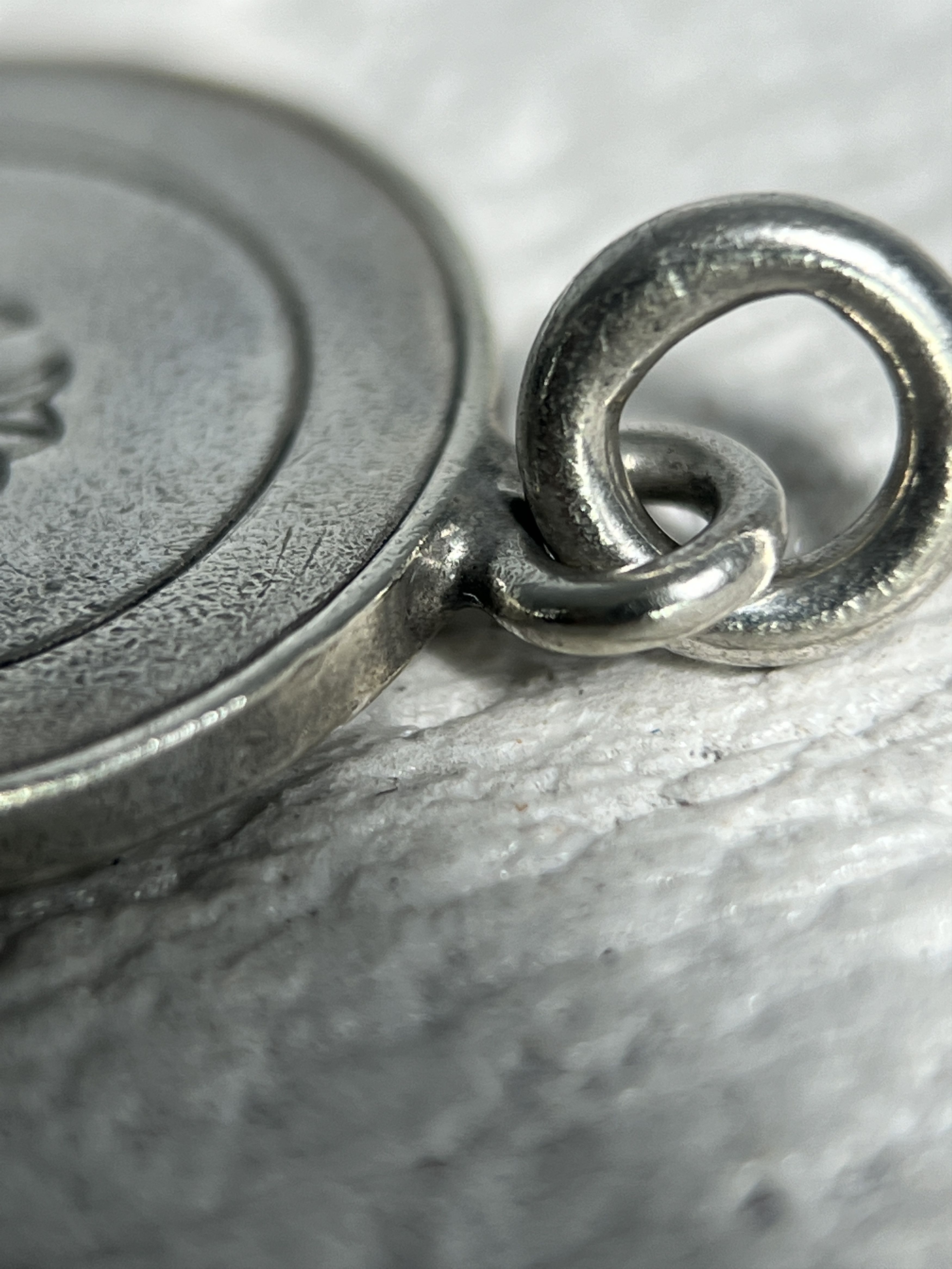 Chrome Hearts Chrome Hearts Dagger Medallion Pendant Charm Silver Size ONE SIZE - 14 Thumbnail
