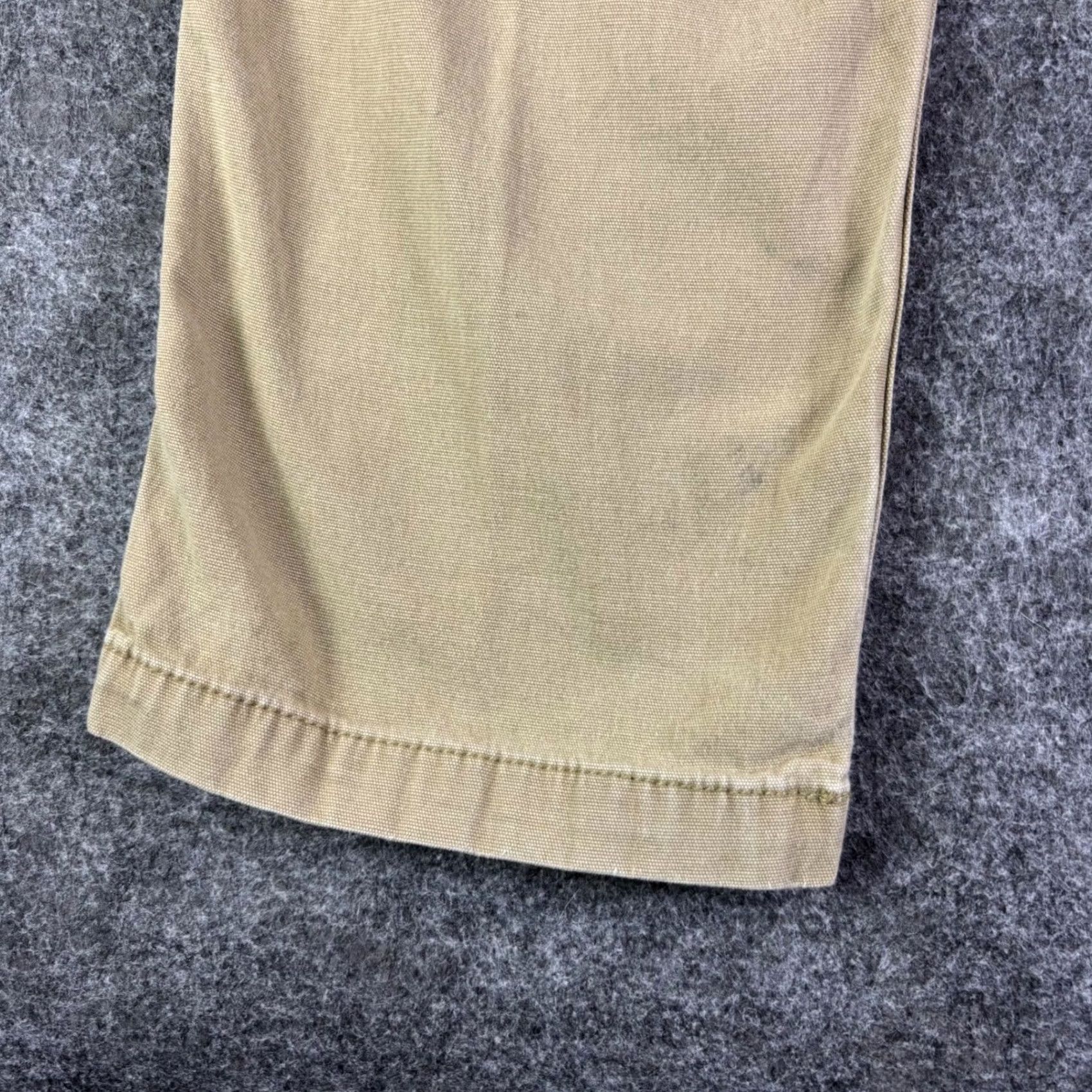 Carhartt Carhartt Pants Relaxed Fit Carpenter Tan Canvas Workwear 33x32 Distressed 33x30 Size US 33 - 7 Thumbnail
