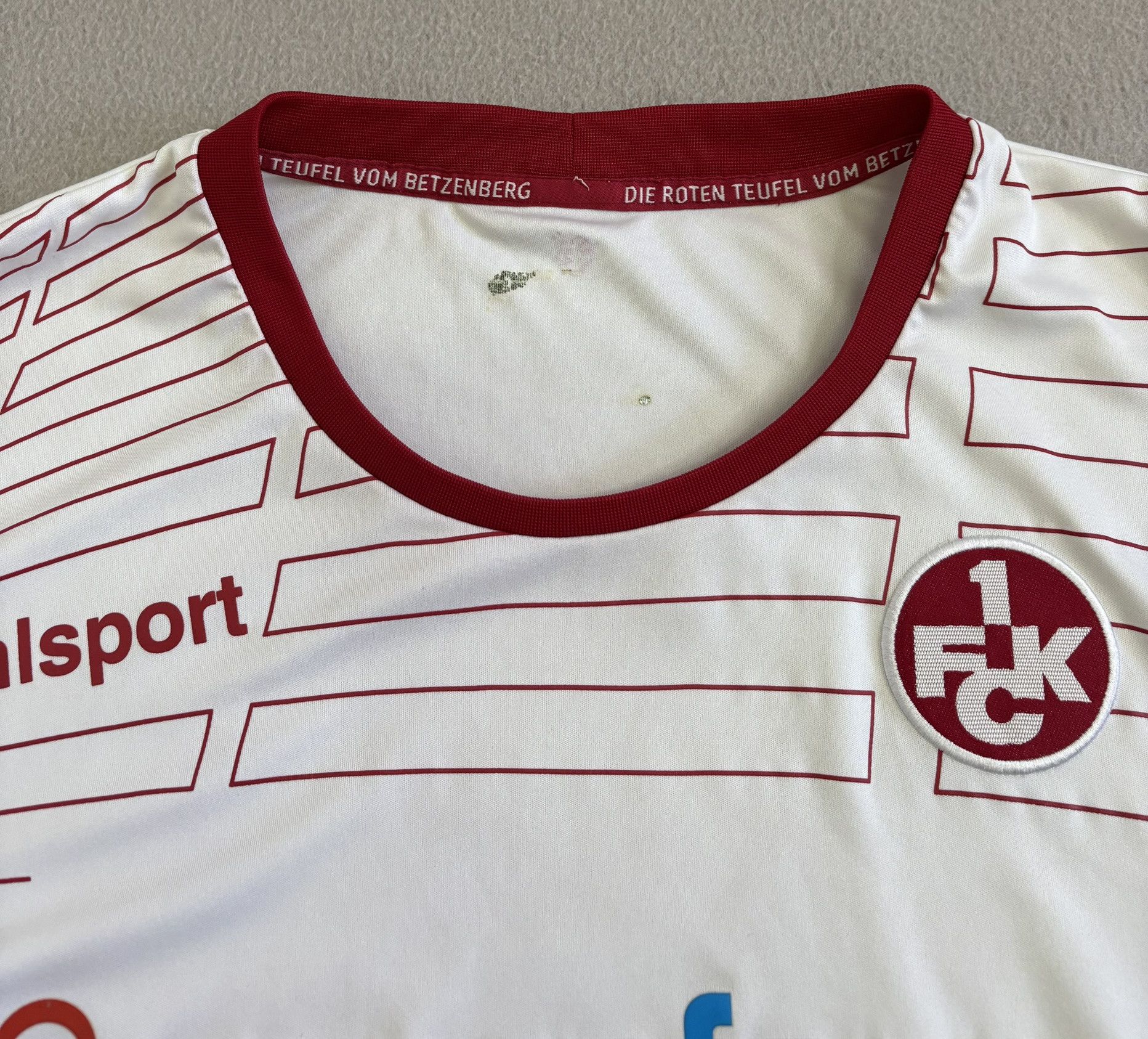 Other 1.FC Kaiserslautern 2014/2015 Uhlsport Football Jersey Size US XL / EU 56 / 4 - 17 Thumbnail