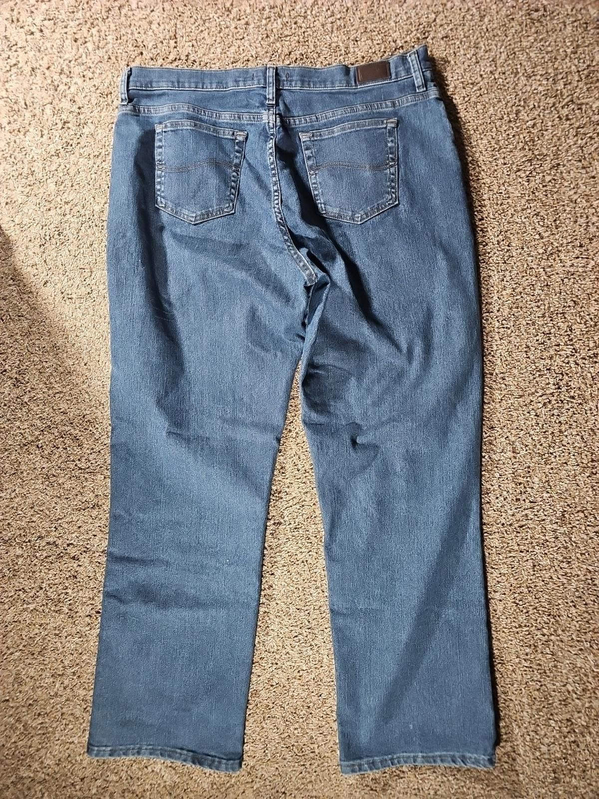 Lee Lee Relaxed Fit 18M Jeans Size 40" / US 18 - 5 Thumbnail