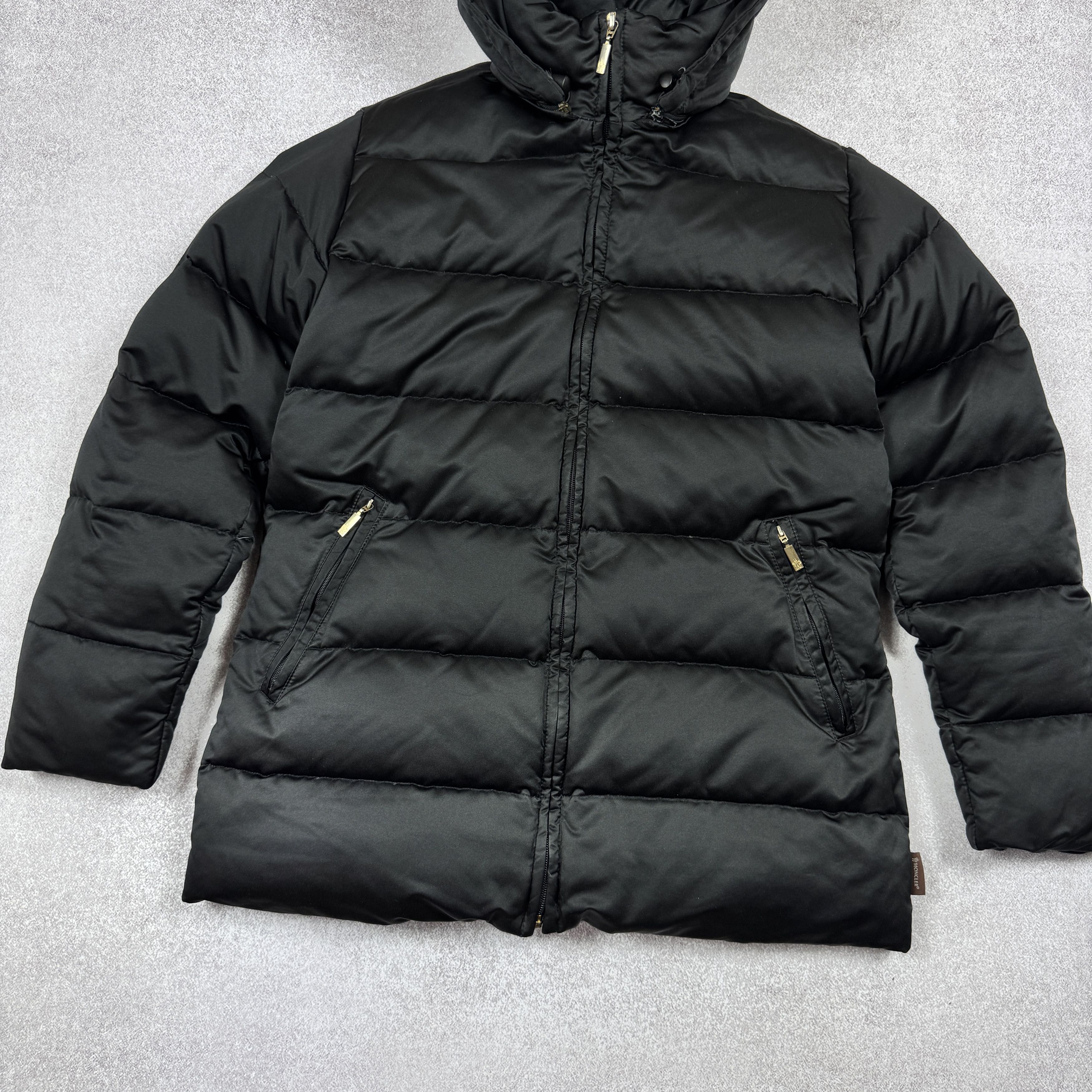 Moncler Women`s Moncler Black Warm Puffer Down Jacket Size 2 / M Size M / US 6-8 / IT 42-44 - 6 Thumbnail