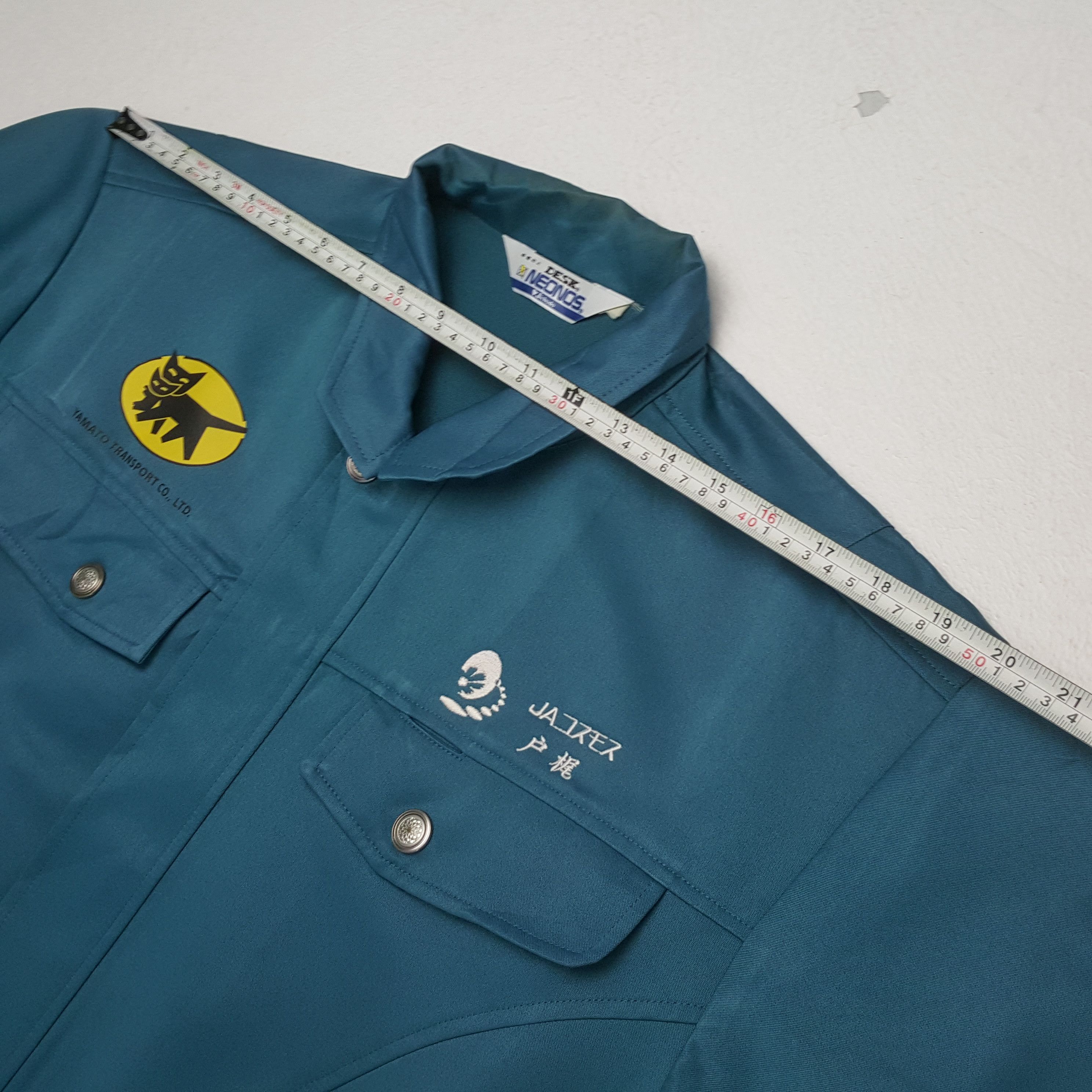 Japanese Brand × Vintage YAMATO TRANSPORT Japanese Workwear Style Custom Jacket Size US L / EU 52-54 / 3 - 5 Thumbnail