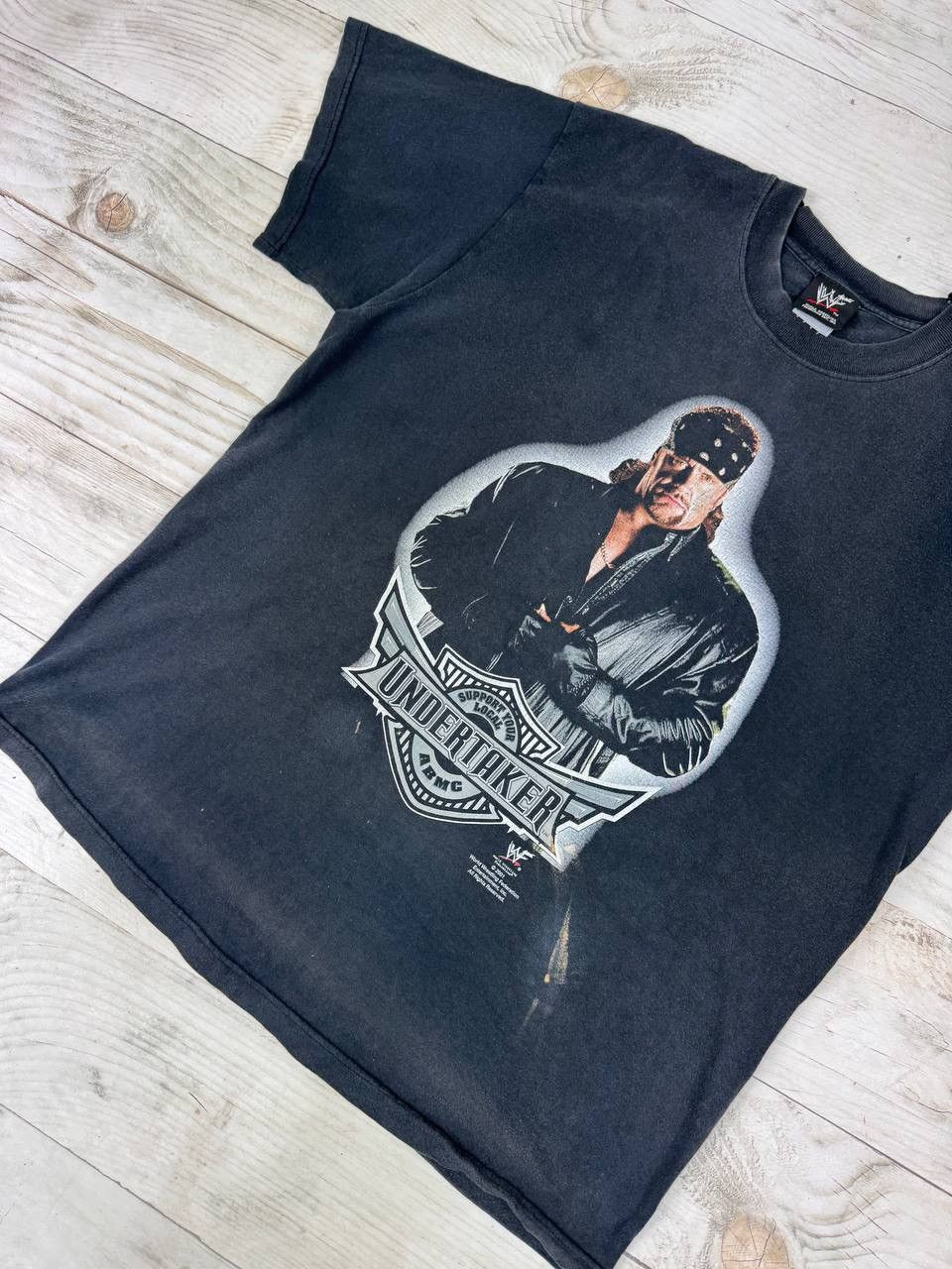 WWF Vintage 2001 WWF Undertaker T Shirt Wrestling WWE Size US L / EU 52-54 / 3 - 3 Thumbnail