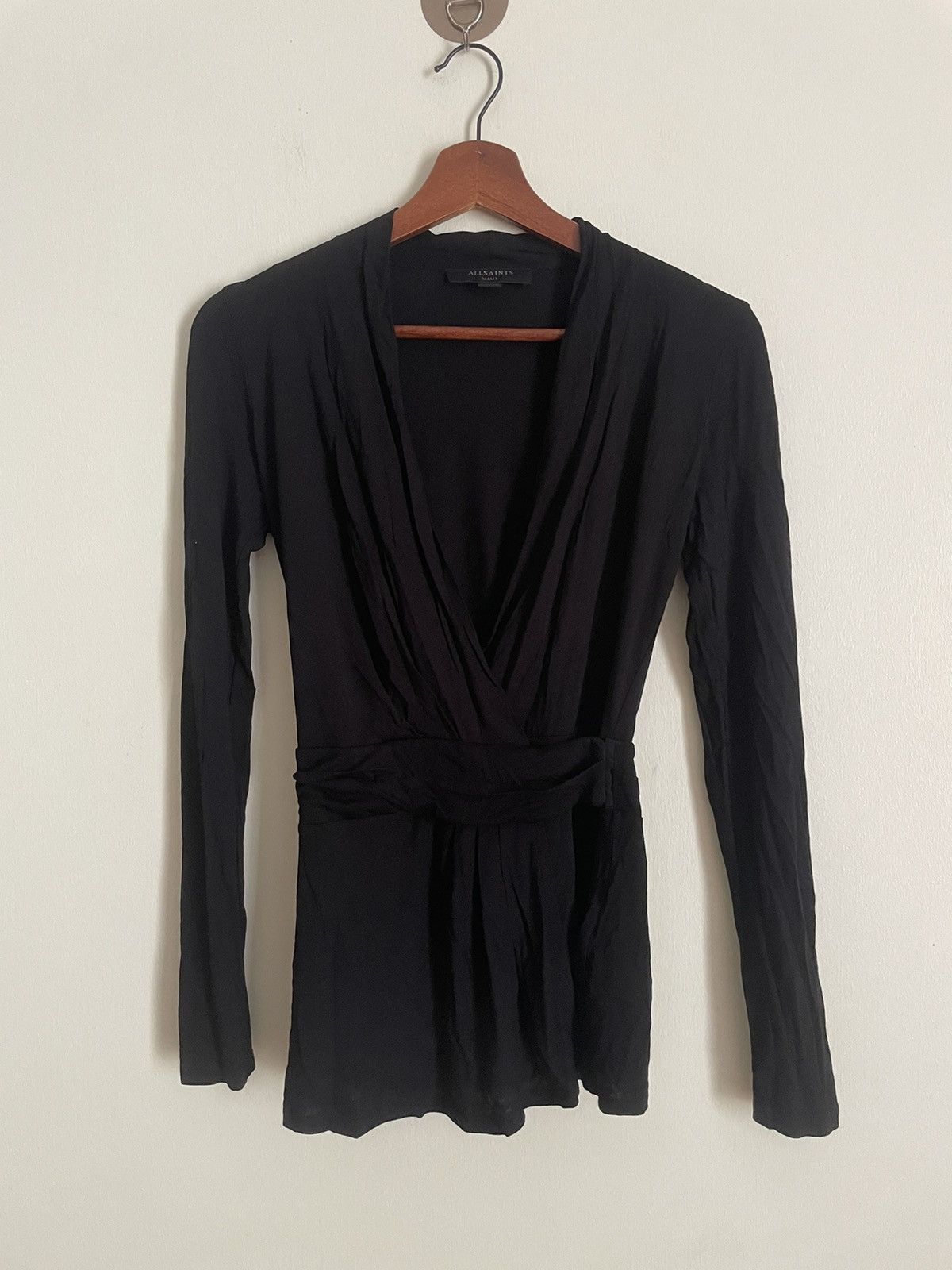 Allsaints Allsaints Black Nova Top Size S / US 4 / IT 40 - 4 Thumbnail
