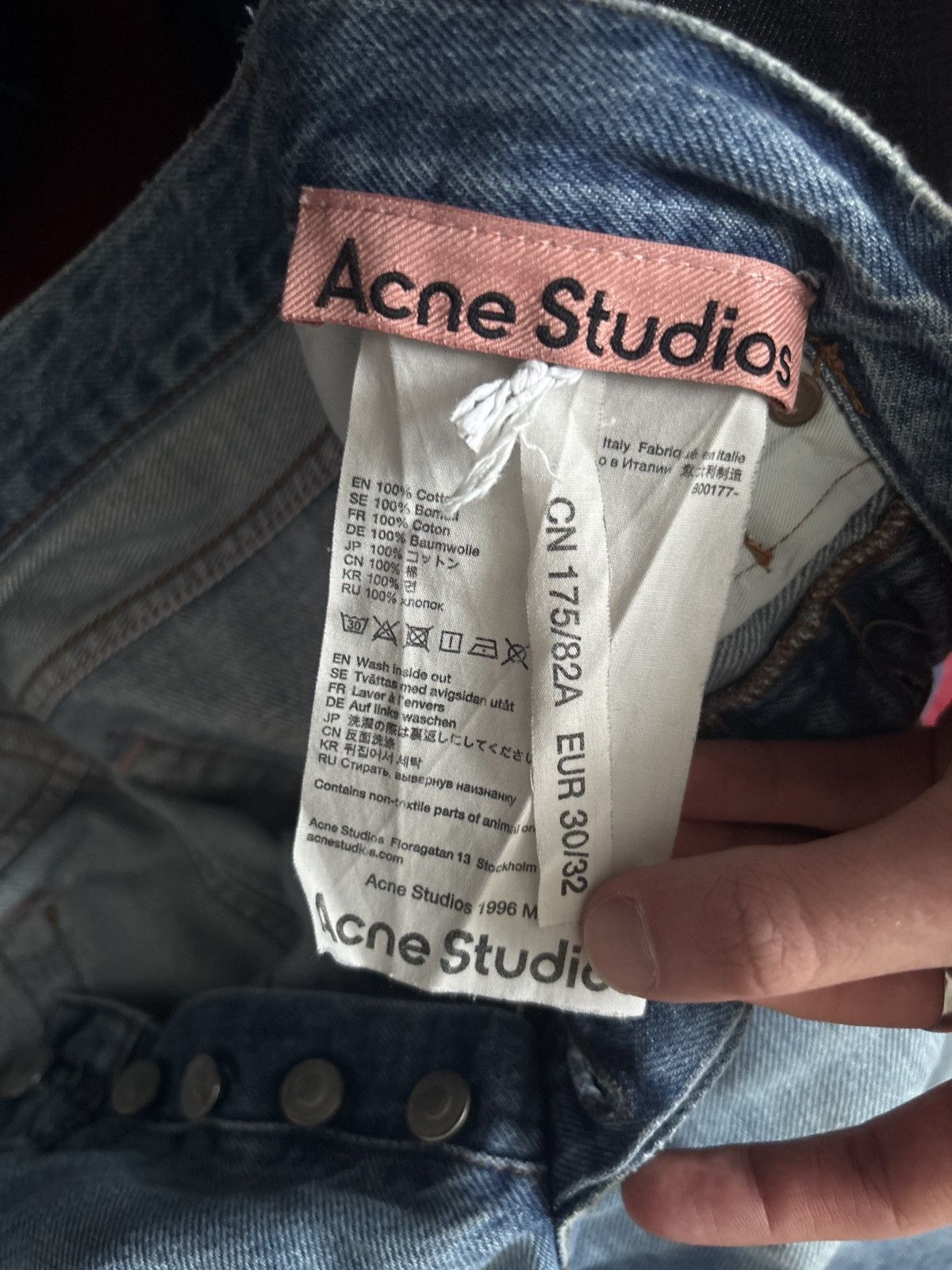 Acne Studios Acne studios 1996 Size US 30 / EU 46 - 6 Thumbnail