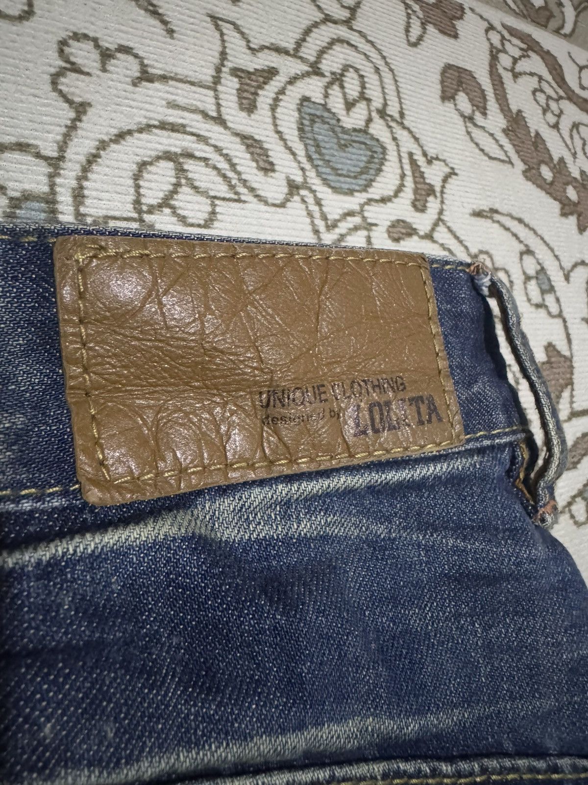 Hysteric Glamour × If Six Was Nine × Le Grande Bleu (L.G.B.) 🔥 Super Flare Lolita Mudmax Jeans Bootcut Size US 28 / EU 44 - 7 Thumbnail