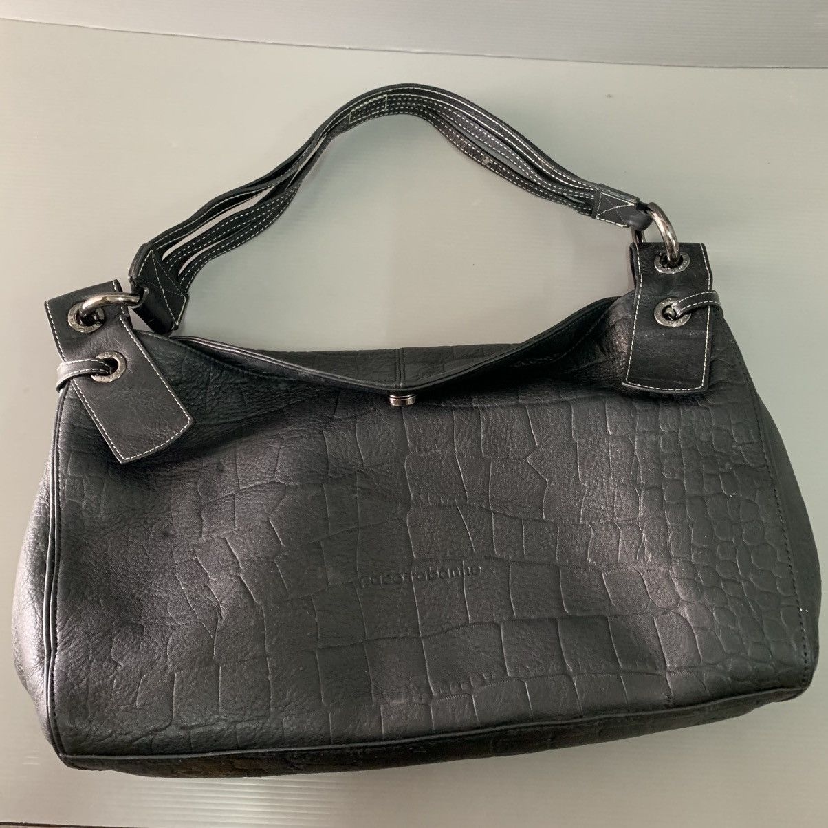 Paco Rabanne Paco Rabanne Leather Shoulder Bag Size ONE SIZE - 2 Thumbnail
