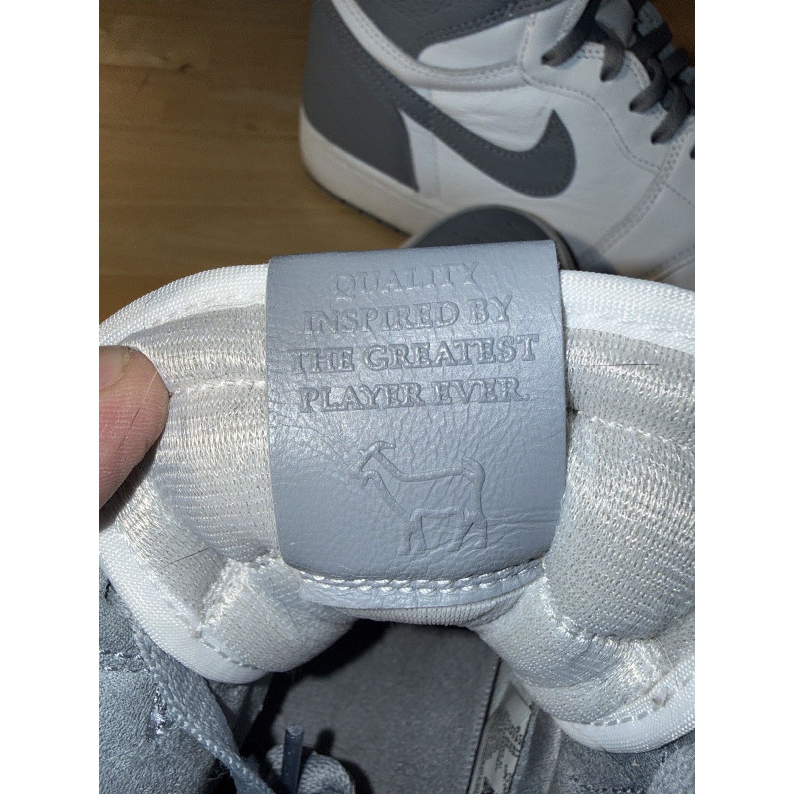 Nike Size 12 - Jordan 1 Retro High OG Stealth Size US 12 / EU 45 - 6 Thumbnail
