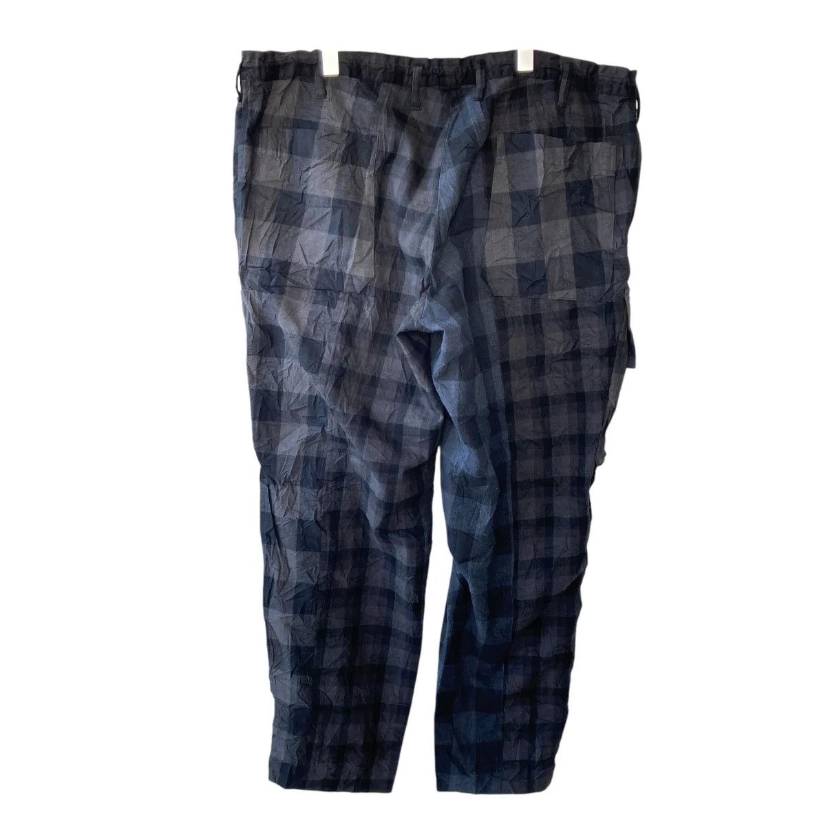 Yohji Yamamoto Yohji Yamamoto pour homme Cotton Check Pants Size US 40 / EU 56 - 2 Thumbnail