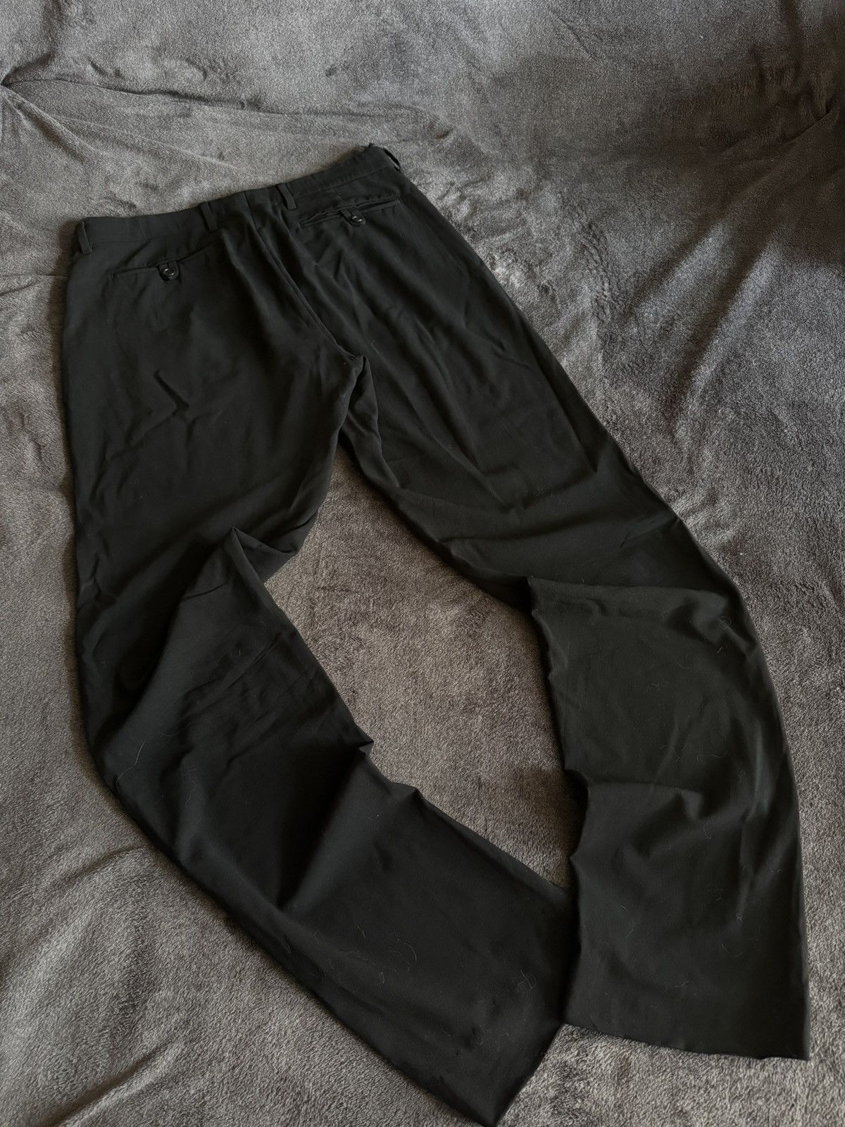 Helmut Lang Vintage 2000s Helmut Lang Straight Wool Suit Pants Size 30" / US 8 / IT 44 - 14 Thumbnail