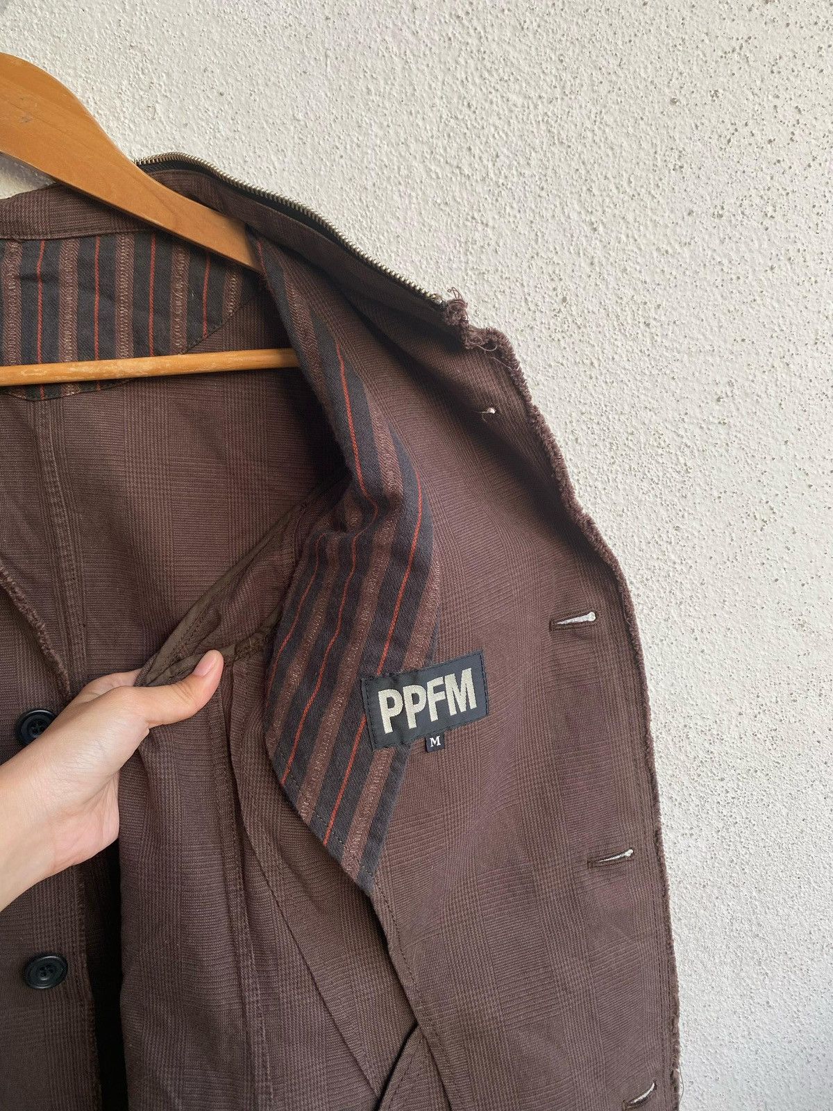If Six Was Nine × Japanese Brand × PPFM PPFM Seditionaries Ripped Jacket Size US S / EU 44-46 / 1 - 7 Thumbnail