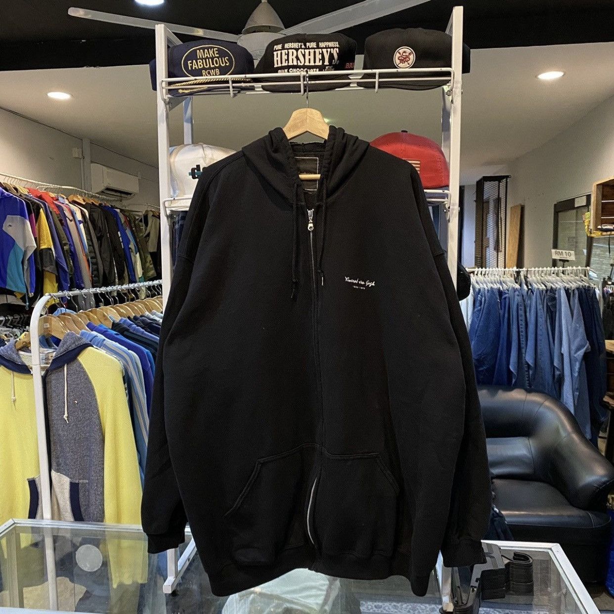 Japanese Brand Rare Japanese Brand Unrelaxing Vincent Van Gogh Hoodie Size US XXL / EU 58 / 5 - 2 Thumbnail