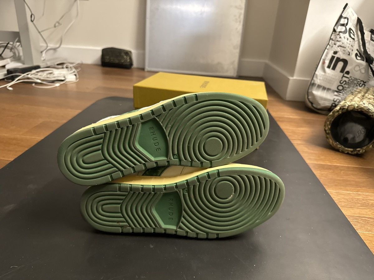 Rhude Rhude Recess Green High Too Sneaker Size US 10 / EU 43 - 7 Thumbnail