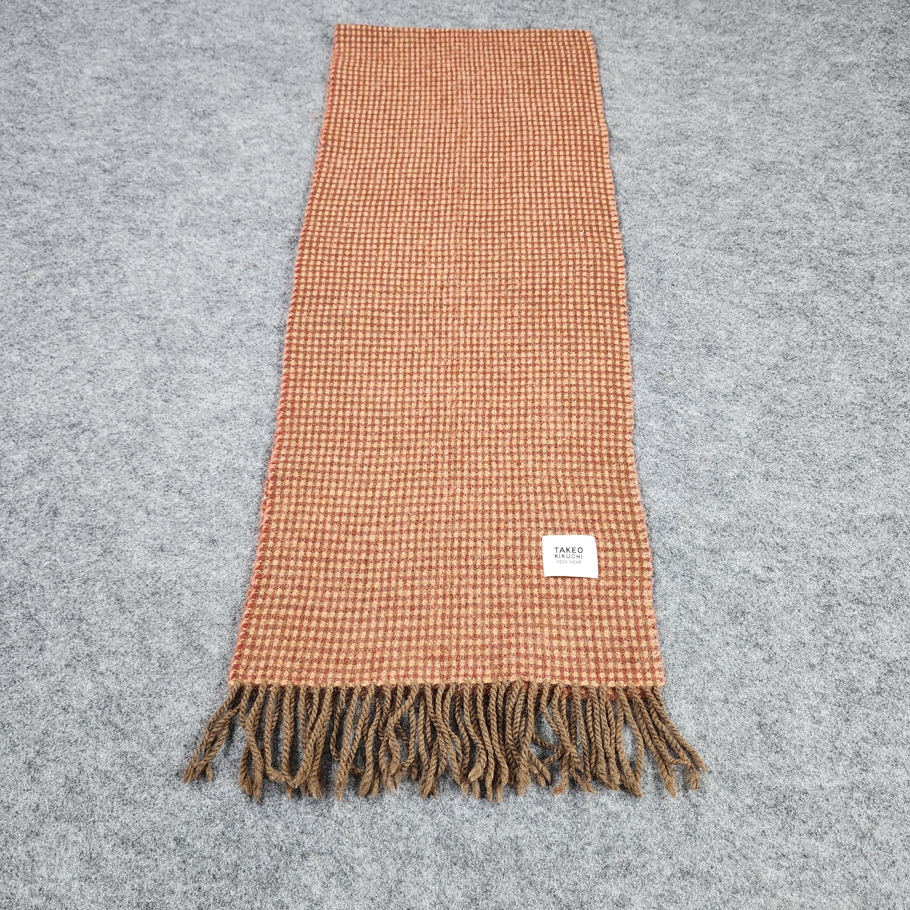 Takeo Kikuchi × Vintage Takeo Kikuchi Scarf / Muffler / Neckwear D020 Size ONE SIZE - 4 Thumbnail