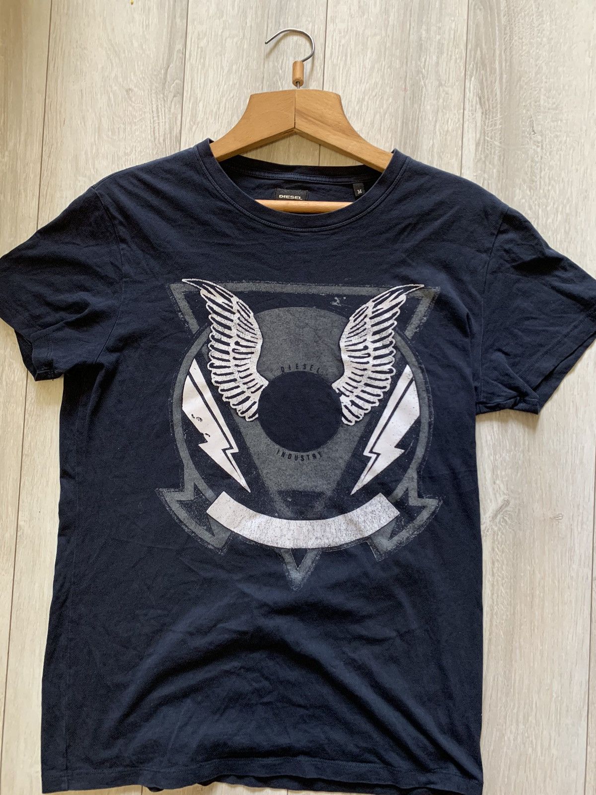 Diesel DIESEL industry t-shirt, "T-CLAR' y2k Size US M / EU 48-50 / 2 - 1 Thumbnail