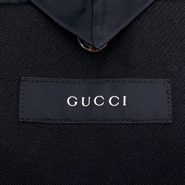 Gucci Gucci Black V-neck single-breasted wool suit 2502-Nextarrow Size 46R - 5 Thumbnail