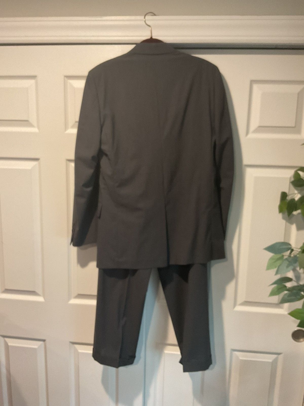 Brooks Brothers Brooks Brothers Madison BrooksCool Full Canvas Gray 2pc Suit Size 40R - 6 Thumbnail