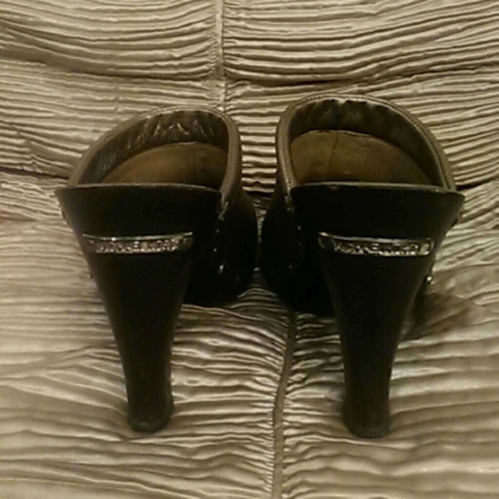 Michael Kors Y2K Vintage Michael Kors Leather Astor Clogs Size US 6.5 / IT 36.5 - 2 Thumbnail