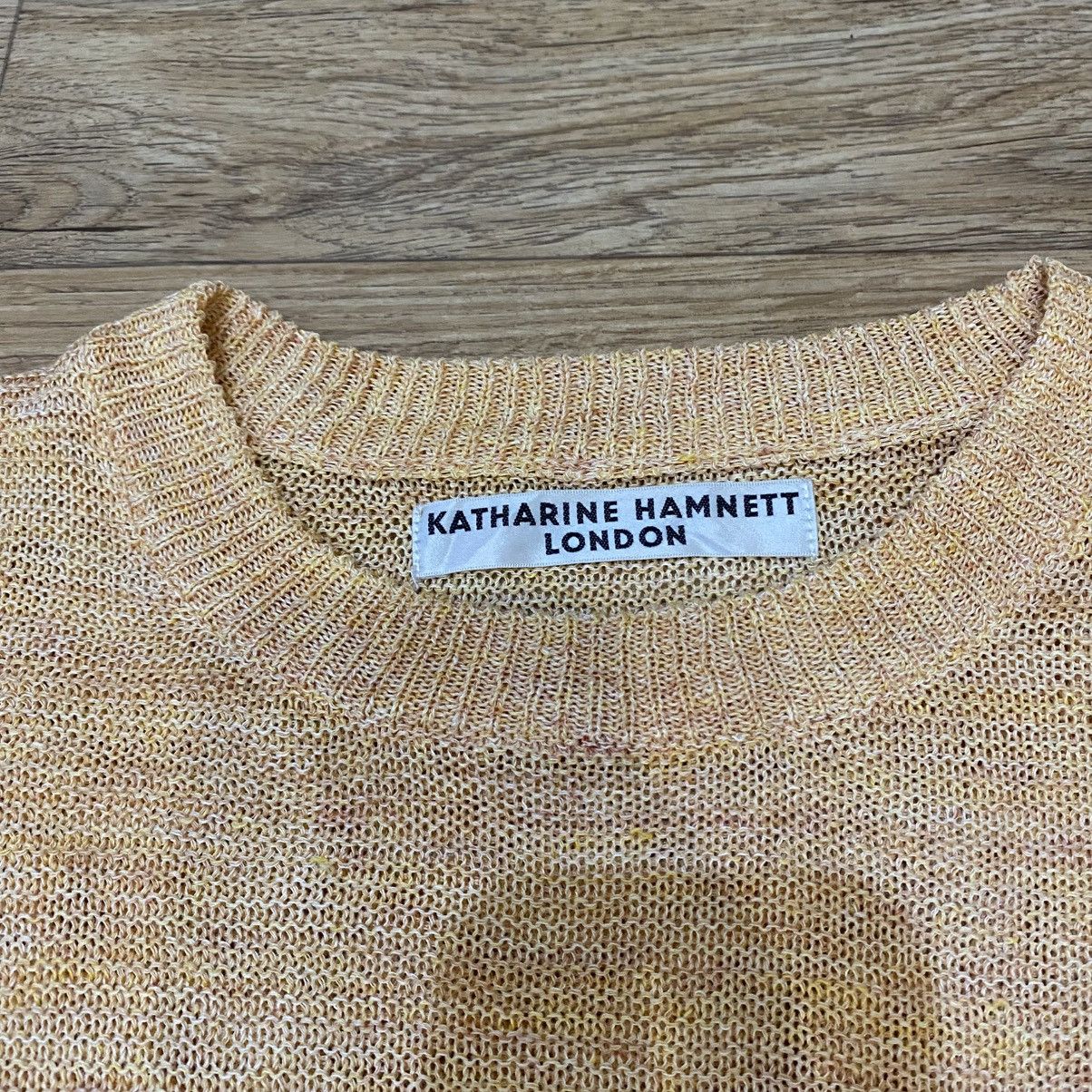Katharine Hamnett London 2000s Khatharine hammnett - Knit Lusi Tee Size S / US 4 / IT 40 - 5 Thumbnail