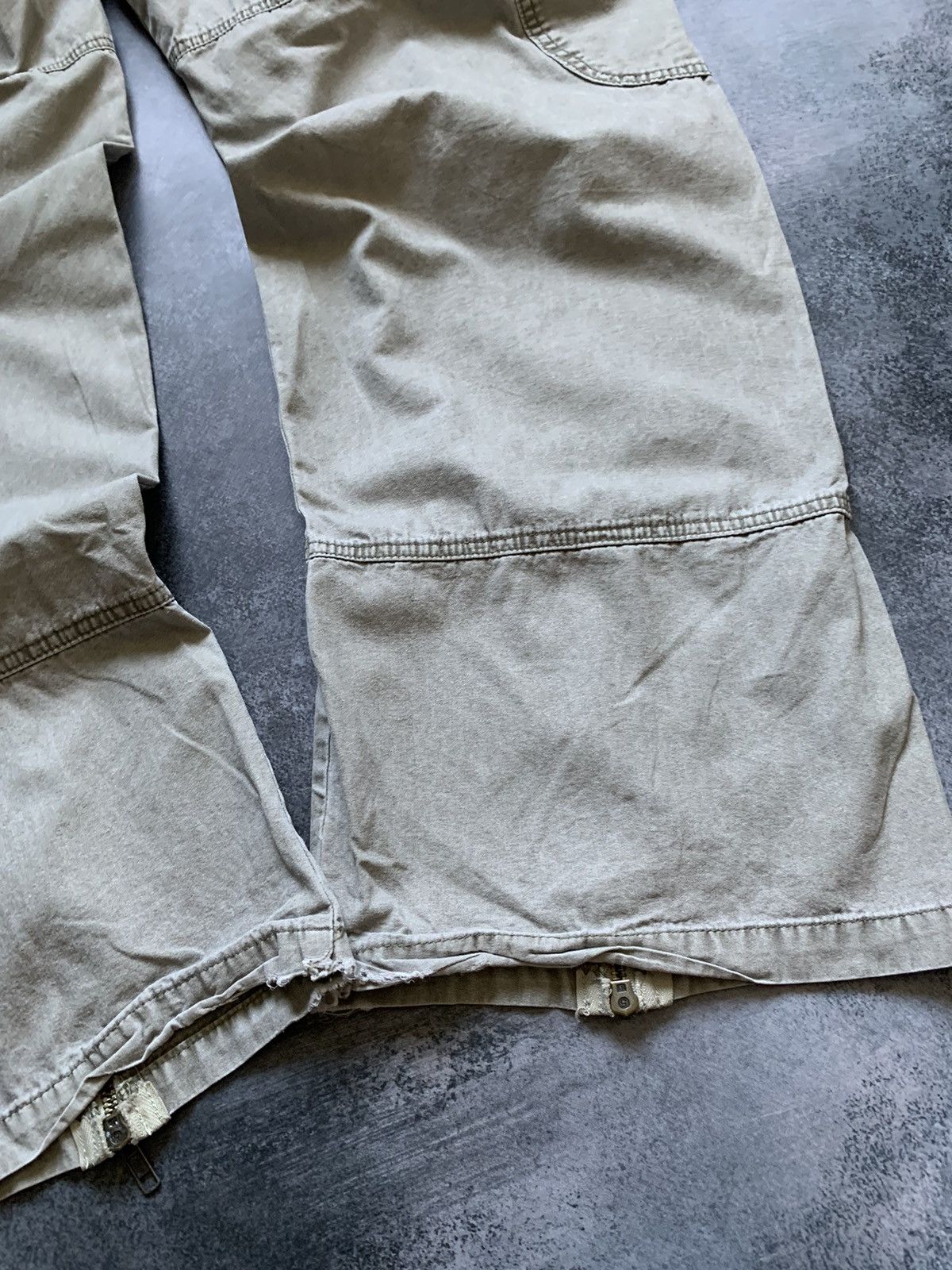 Hysteric Glamour Vintage Balenciaga Junya Watanabe Style Cargo Washed Jeans Size US 34 / EU 50 - 11 Thumbnail