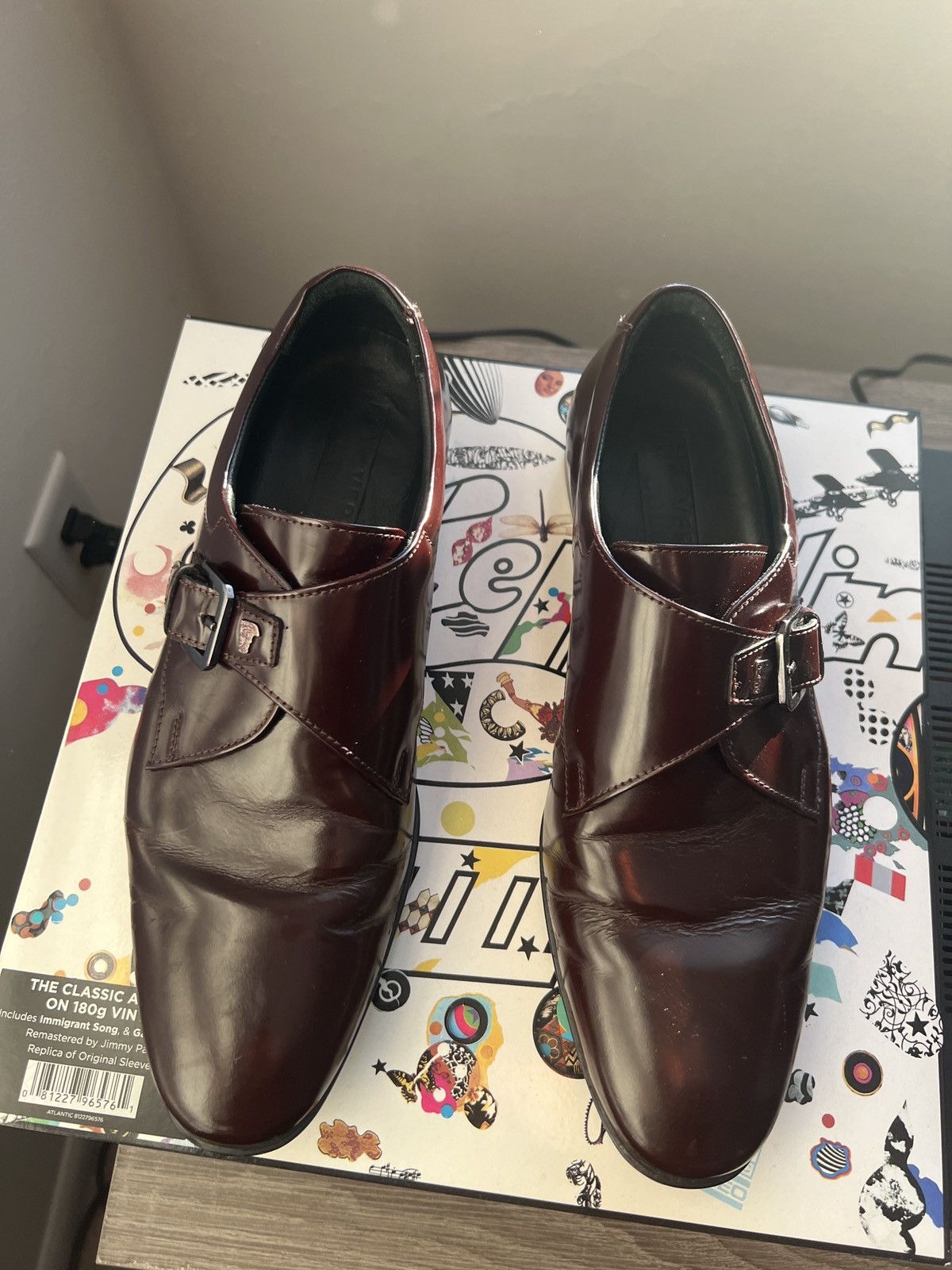 Versace Versace Single Monk Strap Dress Shoes Size US 7 / EU 40 - 6 Thumbnail