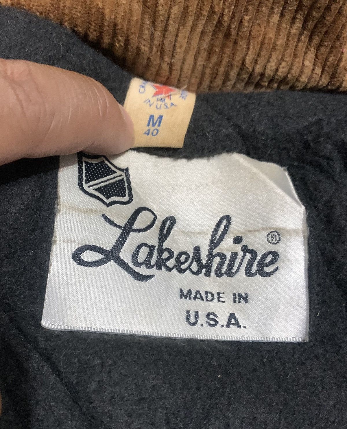 Vintage 80s Lakeshire Made In Usa Navajo Wool Jacket