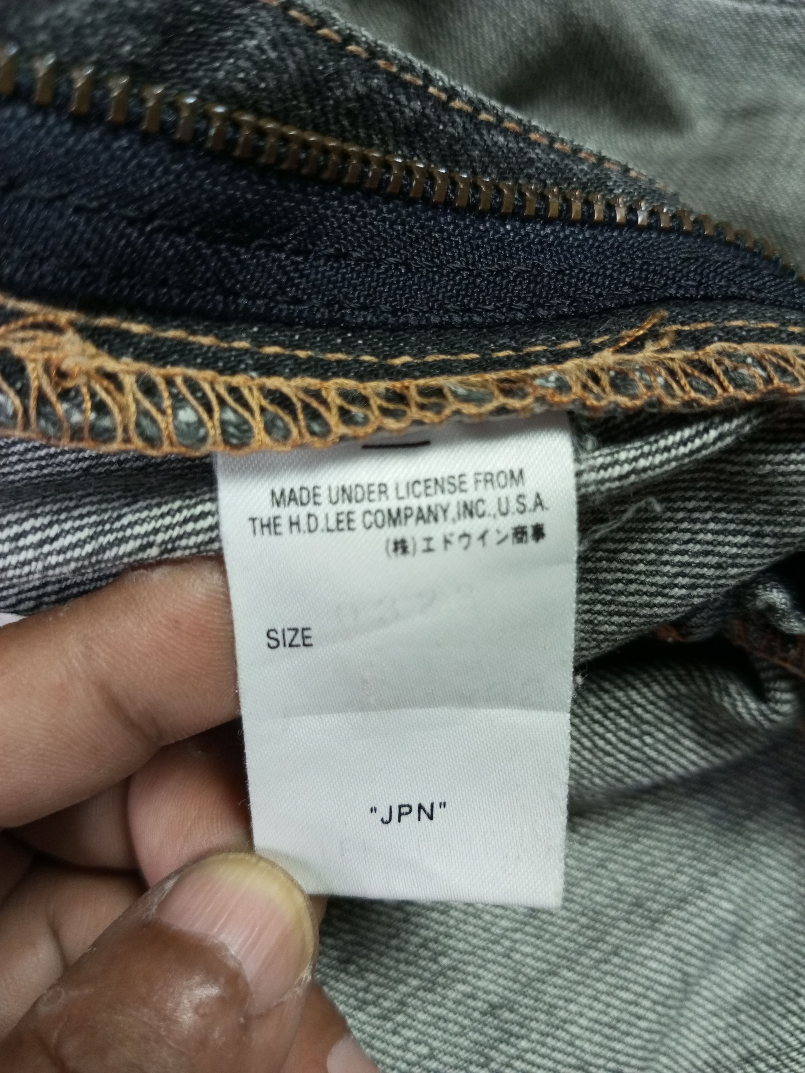Lee Vintage Barrel Pants Lee Union Made Sanforized denim Size US 32 / EU 48 - 22 Thumbnail