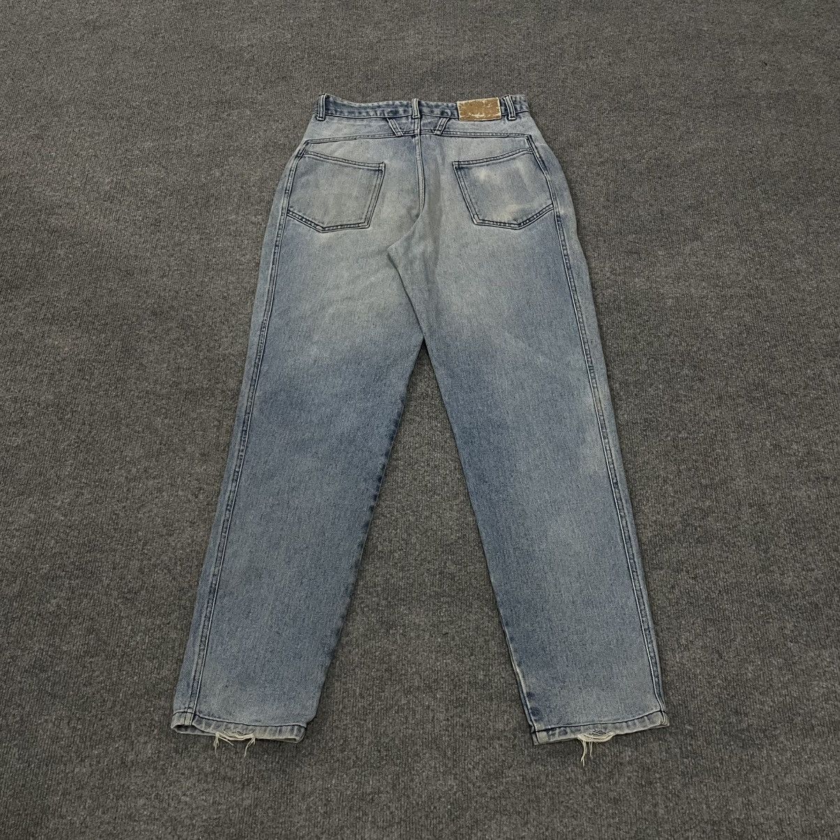 Marithe + Francois Girbaud Vintage MFG Double Zip Front Detail Light Wash Denim Size US 30 / EU 46 - 12 Thumbnail