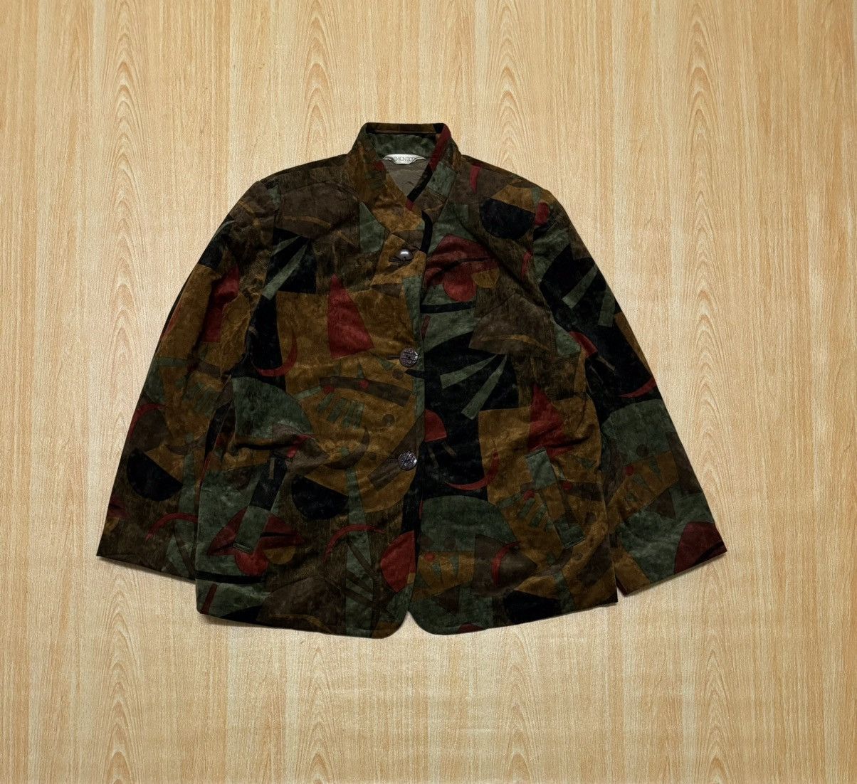 image of Free Nature x Habitat Vintage Natural Fashion Multicolor Jacket, Men's (Size Medium)