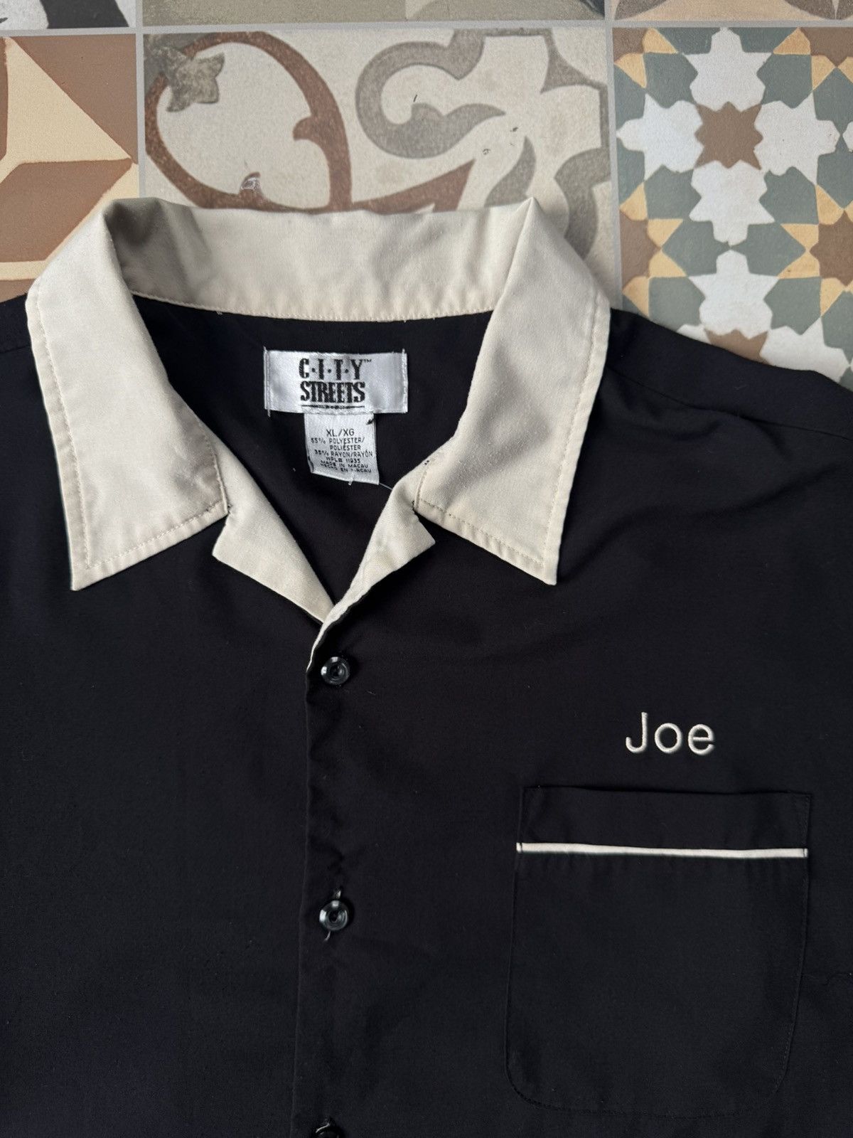 City Streets Black City Streets Joe Bowler Bowling Shirt Size US XL / EU 56 / 4 - 2 Thumbnail