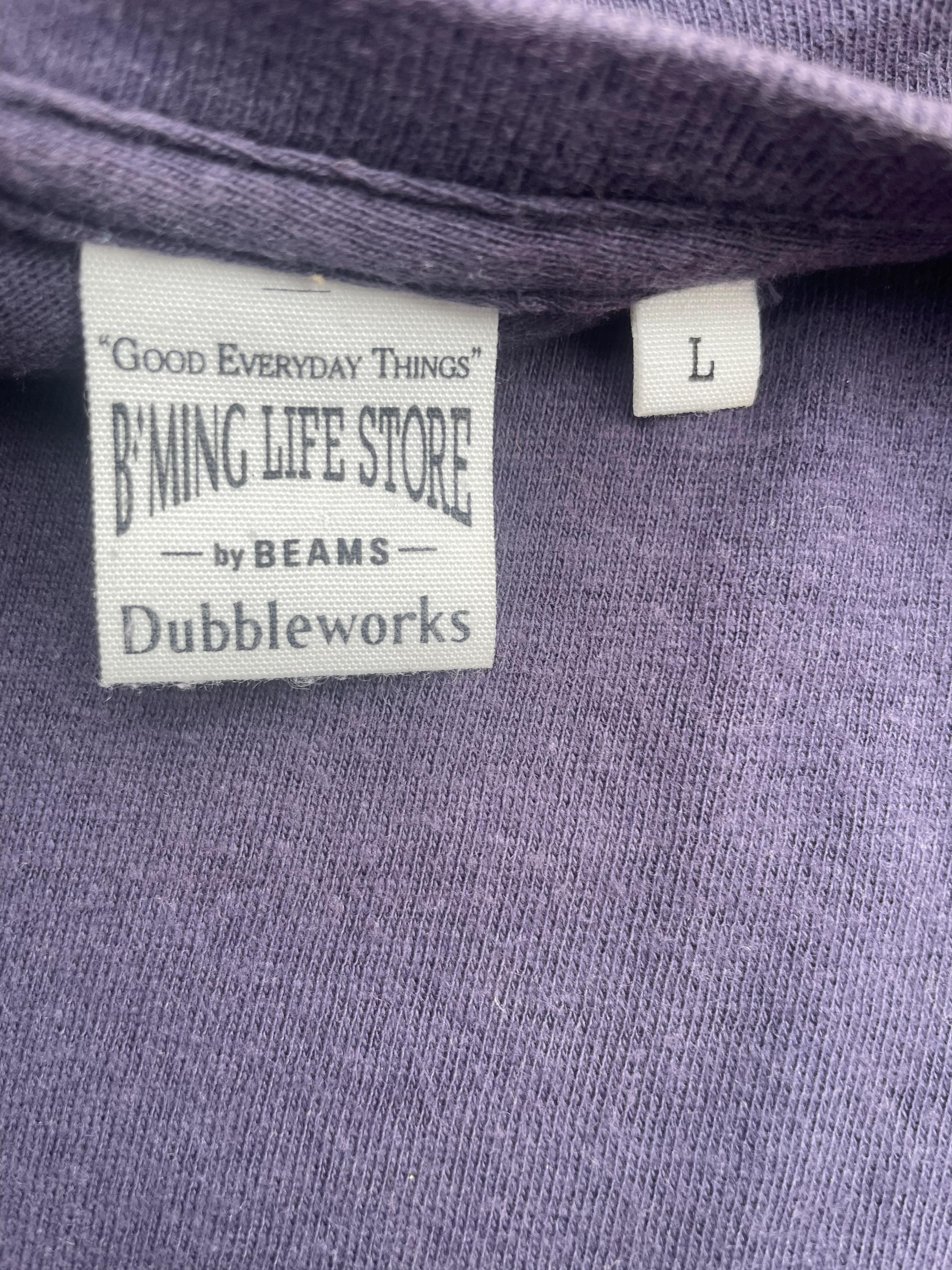 Beams Plus Dubbleworks Hamlin Faded Wash Tshirt Size US L / EU 52-54 / 3 - 8 Thumbnail