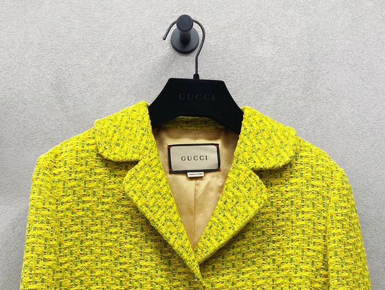 Gucci Gucci Yellow coat 2502-Nextarrow Size US S / EU 44-46 / 1 - 4 Thumbnail