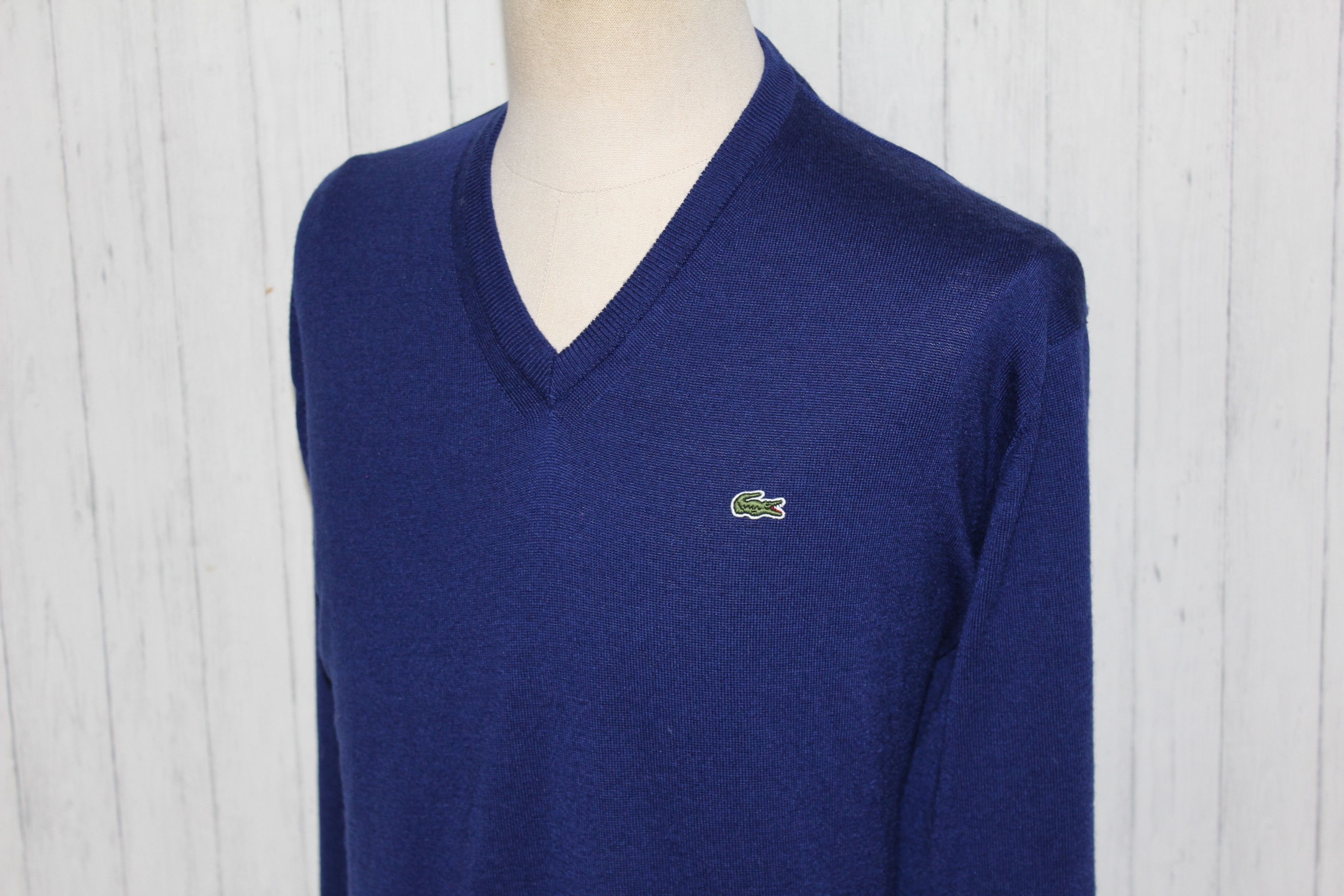 Lacoste LACOSTE Wool Knitted Cardigan Sweater Size 3XL Size US XXL / EU 58 / 5 - 4 Thumbnail