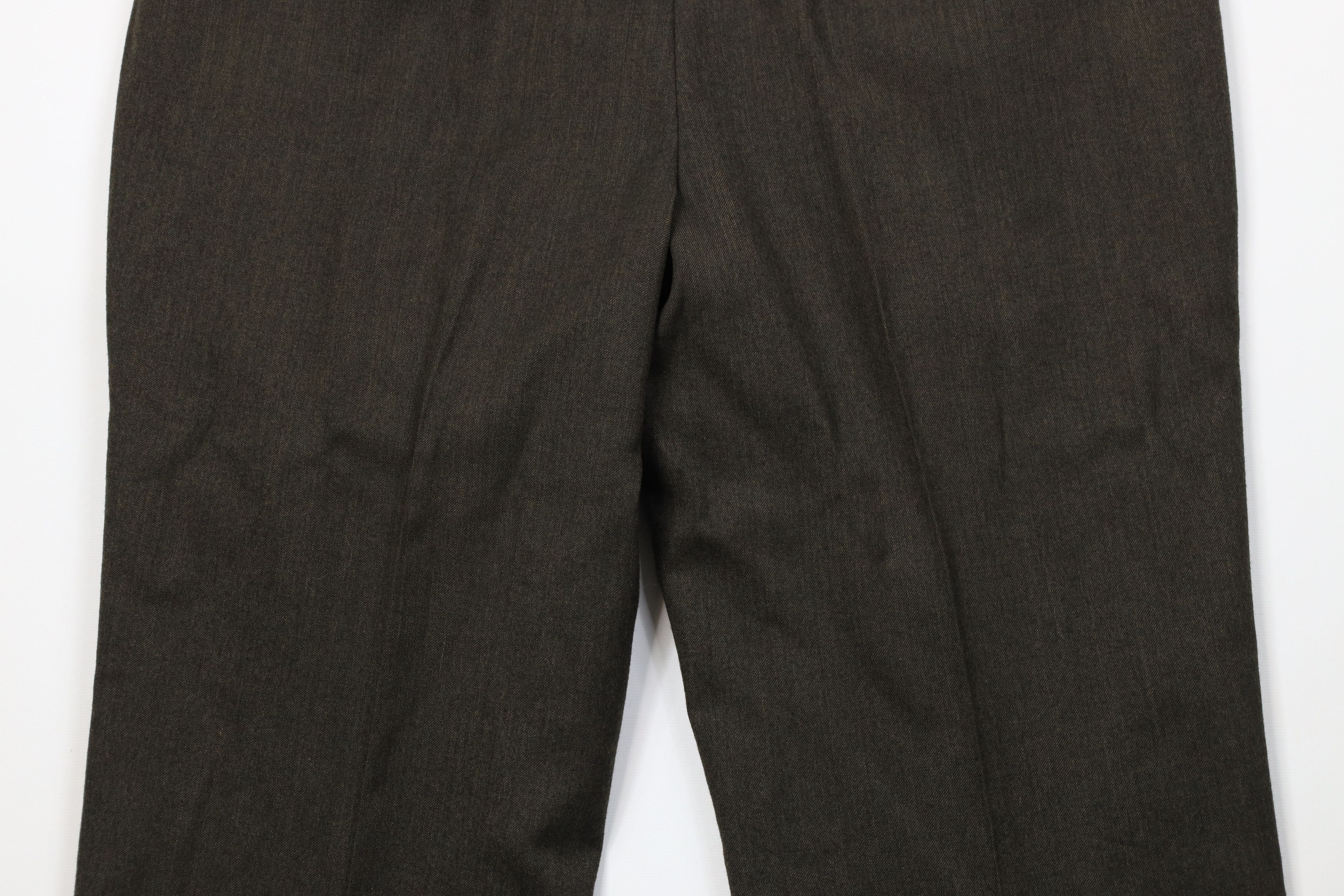 Vintage Vintage 90s Streetwear Knit Wide Leg Chino Pants Green USA Size US 36 / EU 52 - 10 Thumbnail