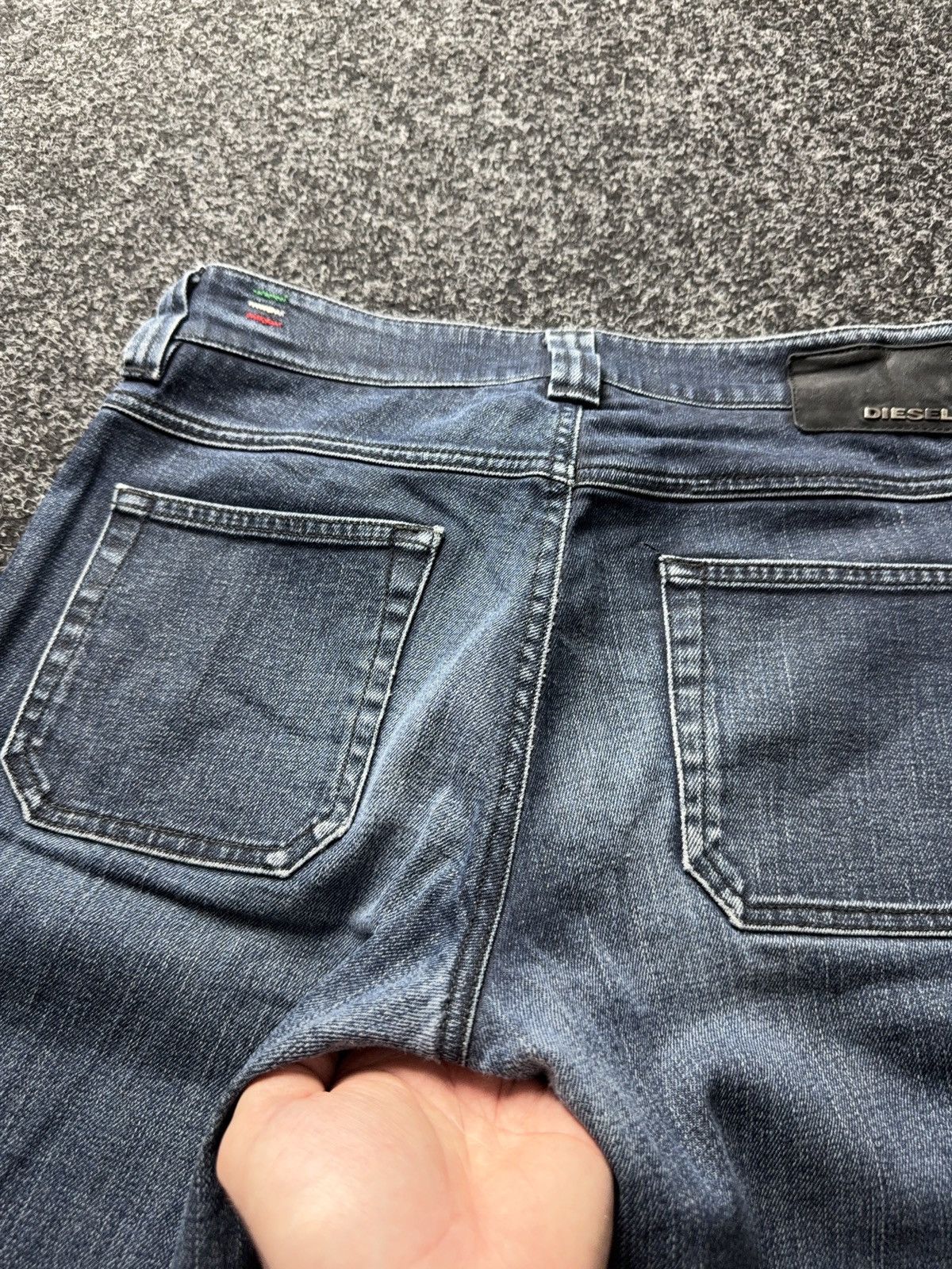 Diesel Luxury 00s Diesel FLUZI Flare Bootcut Jeans Y2K Denim Fade Size 30" / US 8 / IT 44 - 20 Thumbnail