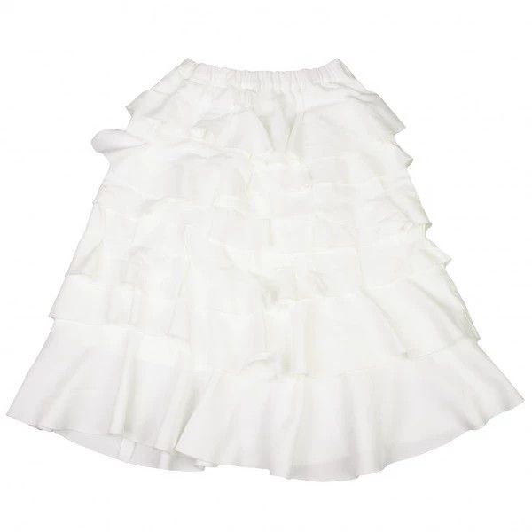 Comme des Garcons Comme Des Garcons size S White Retro Design Skirt Size 24" / US 00 / IT 34 - 2 Thumbnail