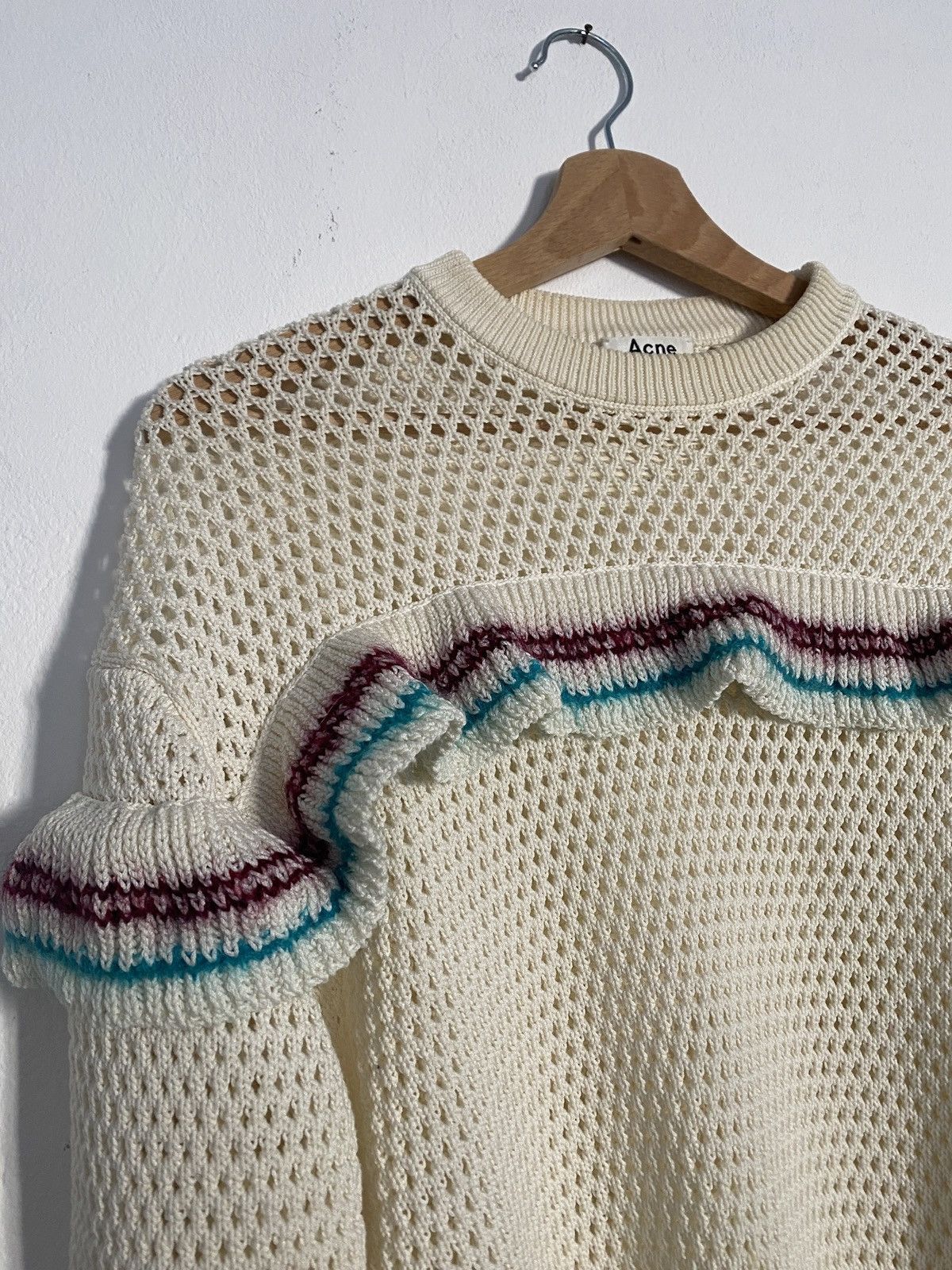 Acne Studios Acne Studios Ruffle Sweater Size US S / EU 44-46 / 1 - 2 Thumbnail
