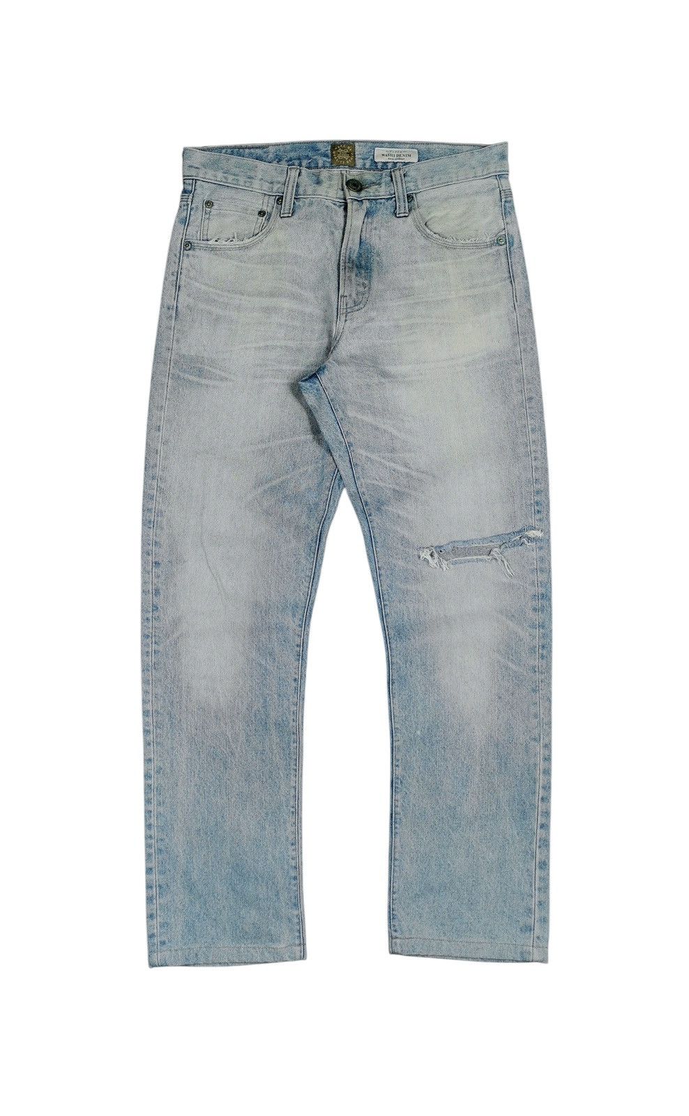 Kapital Back Number Kaihara Denim Distressed Jeans Size US 31 - 2 Thumbnail