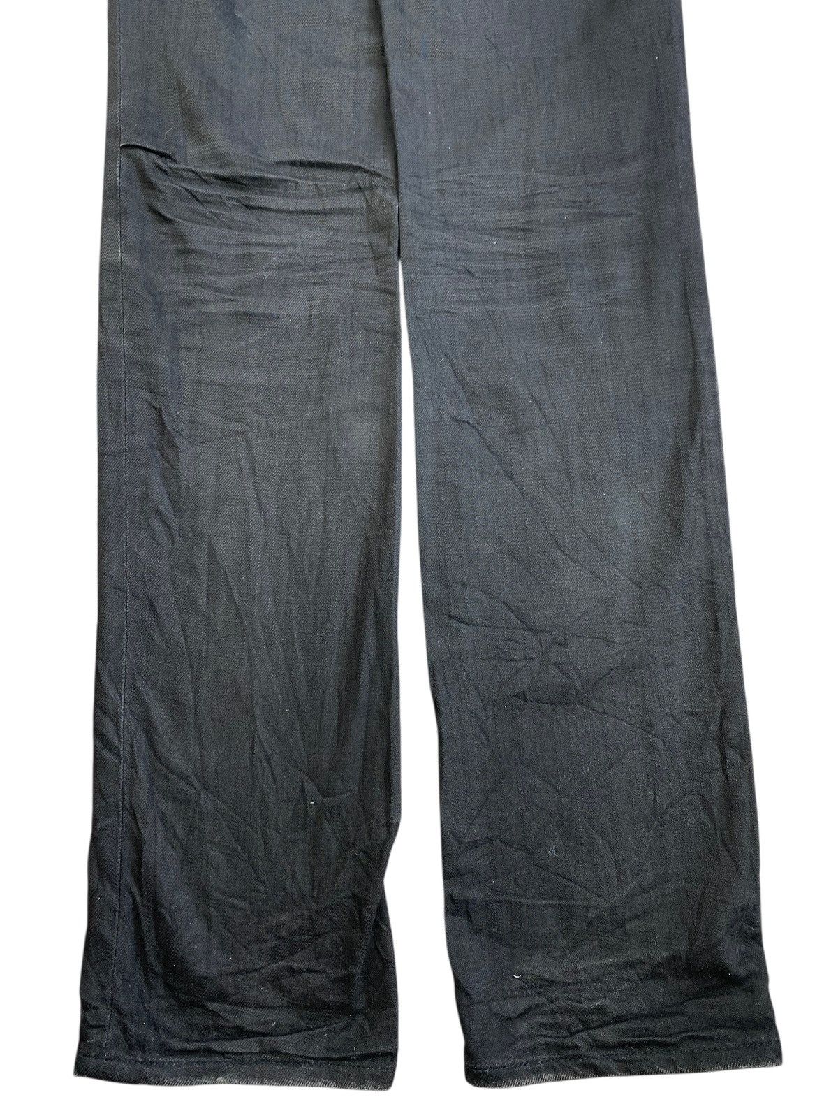 Yohji Yamamoto 90’s AAR By Yohji Yamamoto Hybrid Painted Pants Size US 29 - 13 Thumbnail