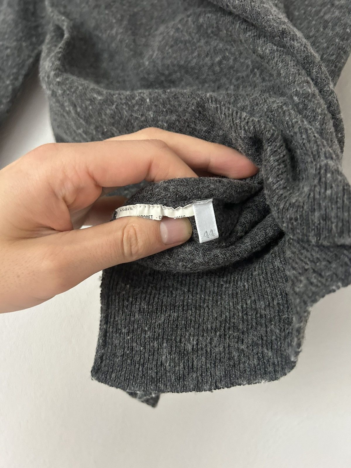 Miu Miu Miu Miu Gray Wool Sweater Size US S / EU 44-46 / 1 - 8 Thumbnail