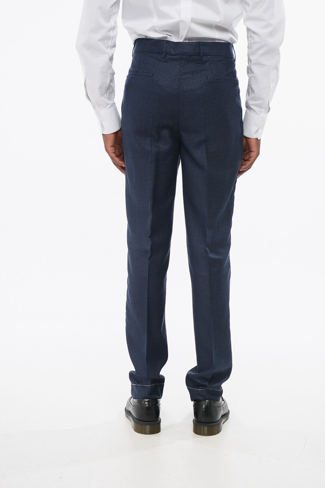 Brunello Cucinelli og1mm0725 Wool Blend Double-breasted Suit in Blue Size US XL / EU 56 / 4 - 8 Thumbnail