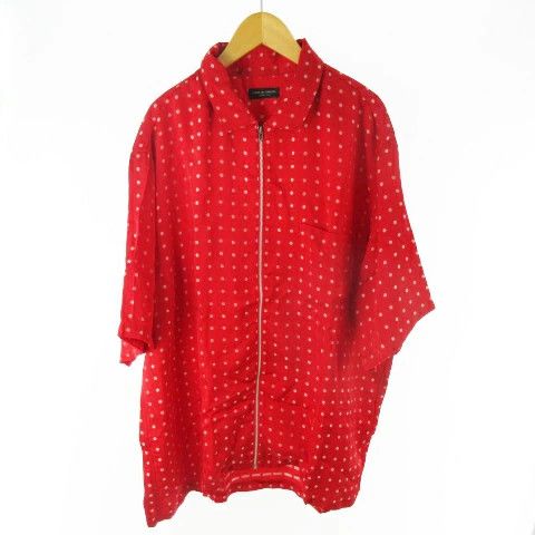 Comme des Garcons Homme Plus Shirt Short-Sleeved Zip-Up Polka Size US S / EU 44-46 / 1 - 1 Thumbnail