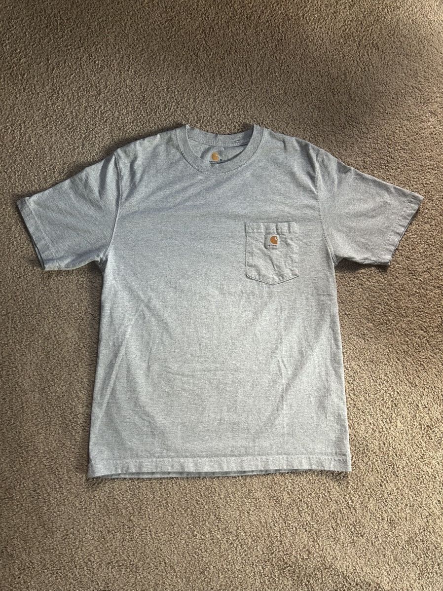Carhartt Grey Carhartt Short Sleeve T-Shirt Size US M / EU 48-50 / 2 - 1 Thumbnail