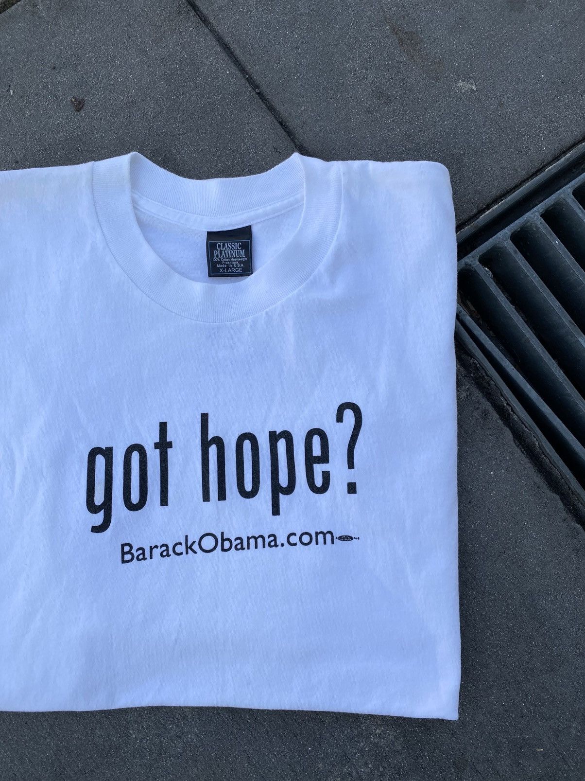 Other Vintage Got Hope? Barack Obama 2008 campaign for President Size US XL / EU 56 / 4 - 1 Thumbnail