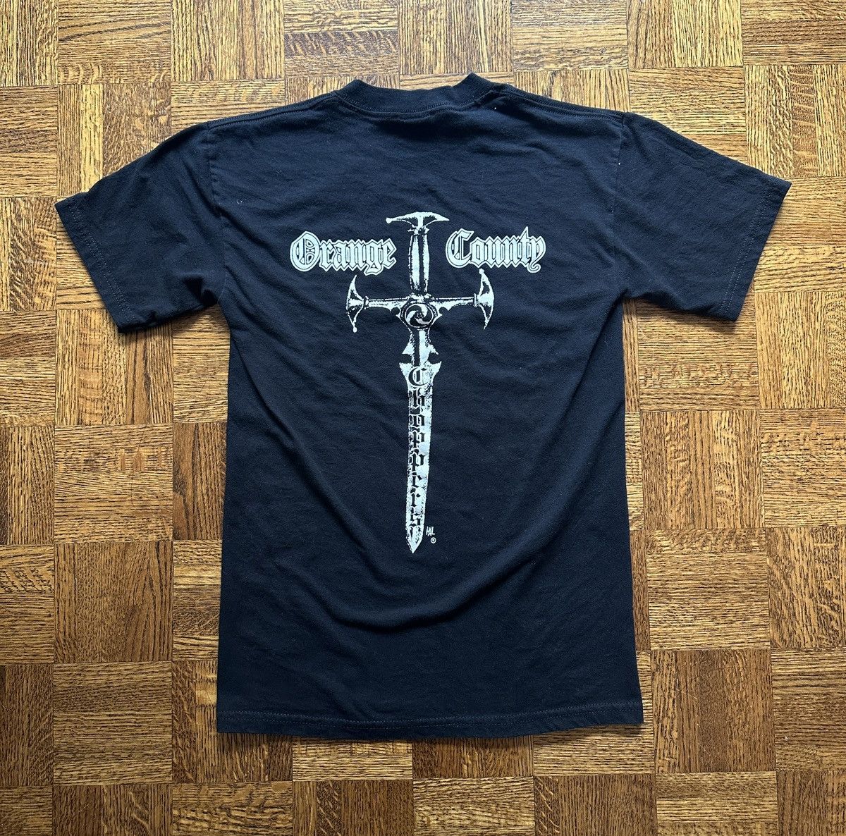 Japanese Brand Vintage Y2K Orange County Choppers sword Graphic Tee Size US S / EU 44-46 / 1 - 1 Thumbnail