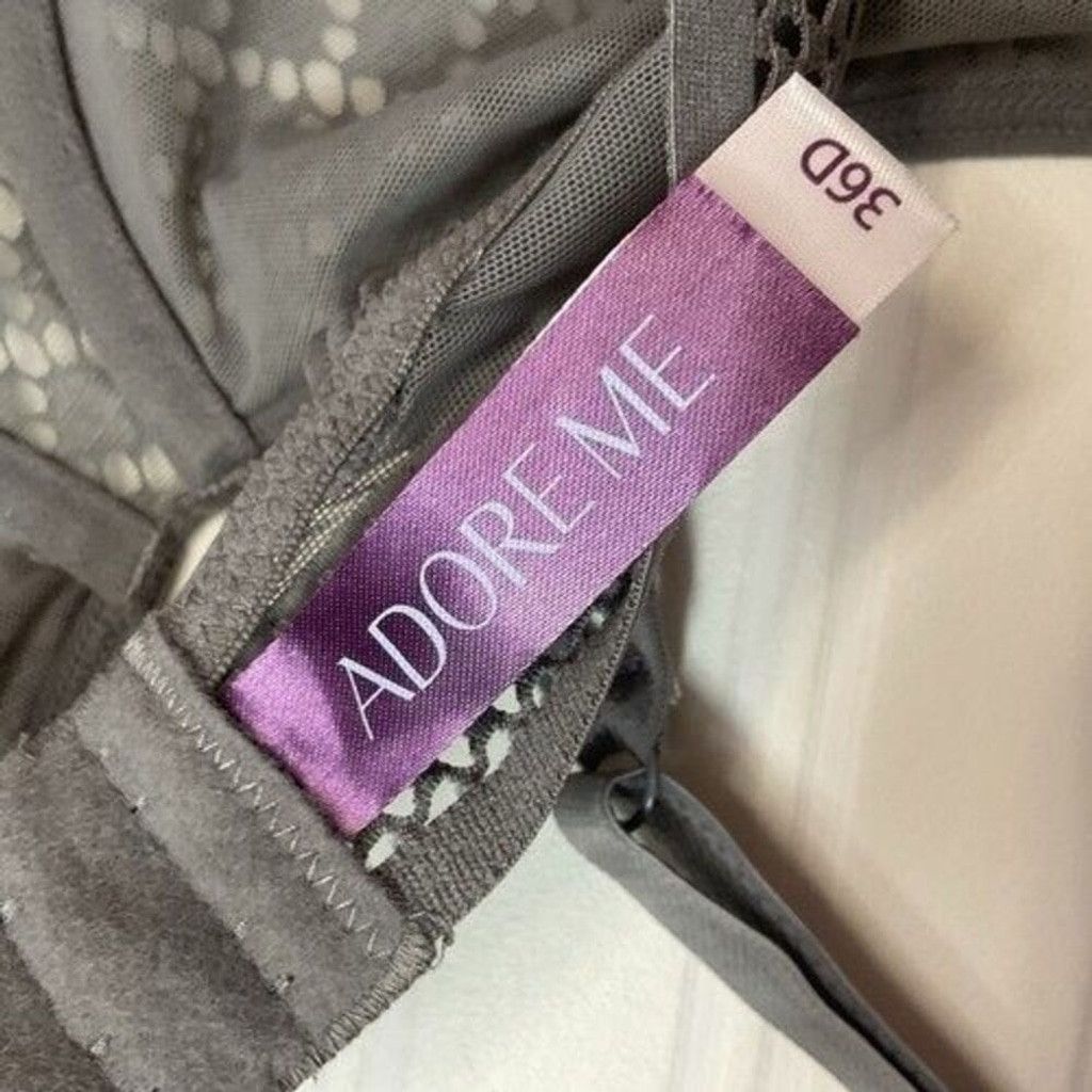 Other NWT Adore Me Lace Unlined Cups Underwire Bra Women Size 36D Size ONE SIZE - 2 Thumbnail