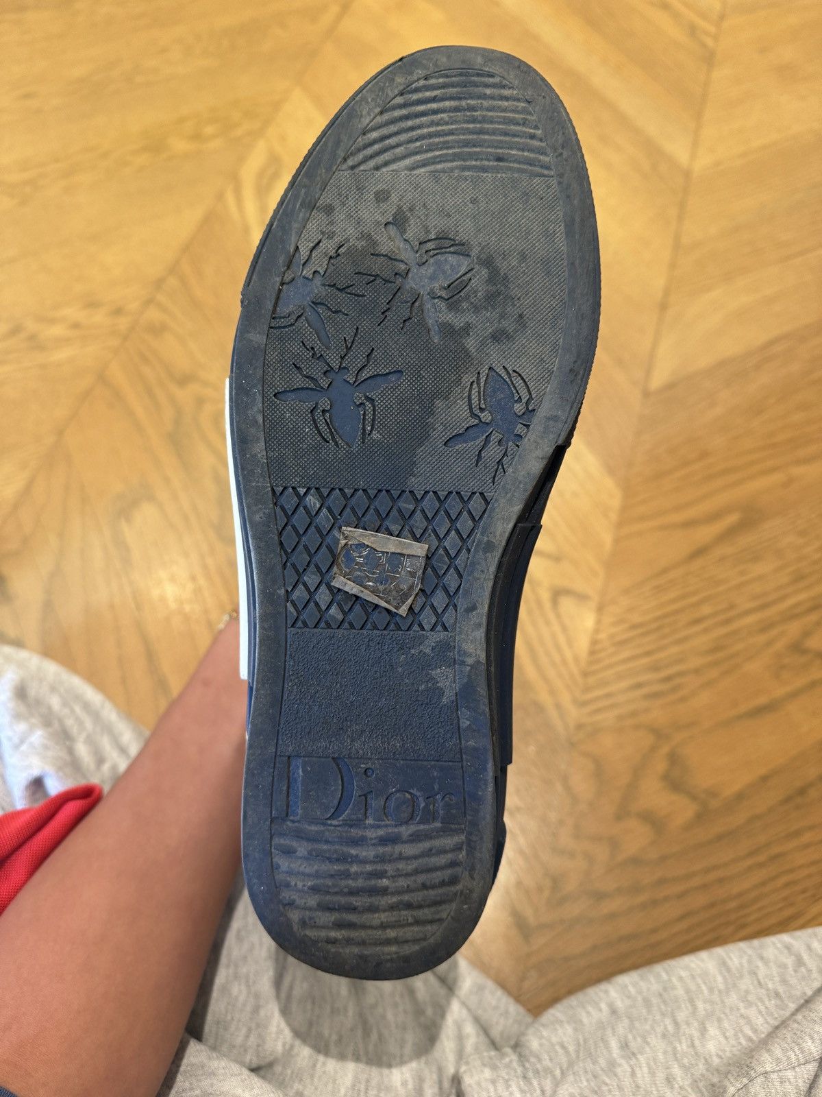 Dior Dior B23 High-Top Oblique Sneakers Size US 9 / IT 39 - 6 Thumbnail