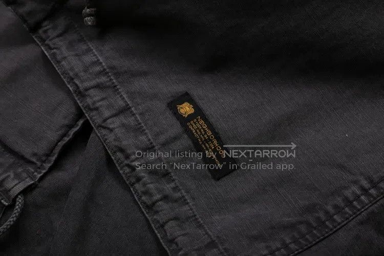Neighborhood Neighborhood Military Fish Tail Washed Wax Dye Windbreaker Size US S / EU 44-46 / 1 - 4 Thumbnail